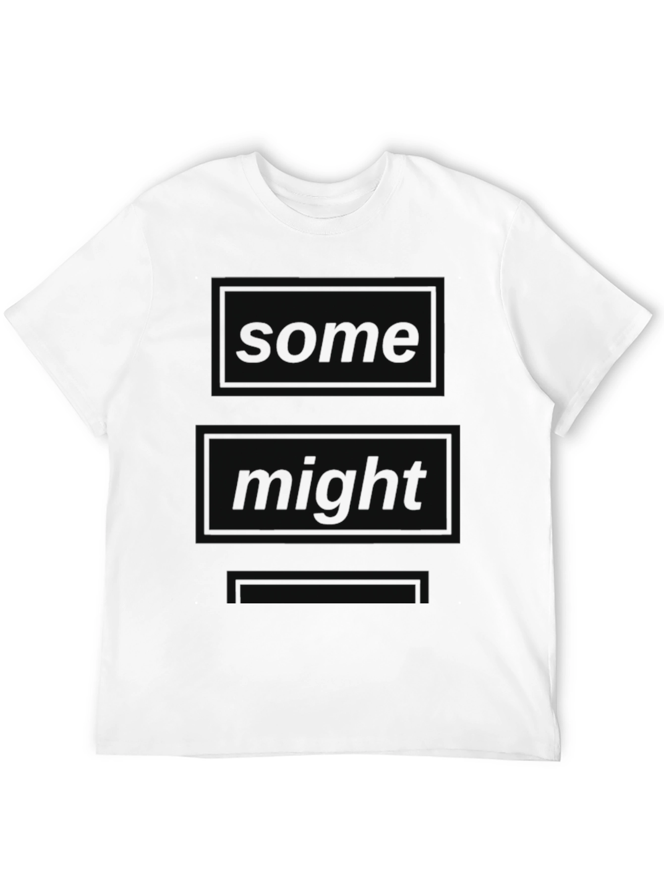Some Might Say Oasis Inspired Black T-Shirt