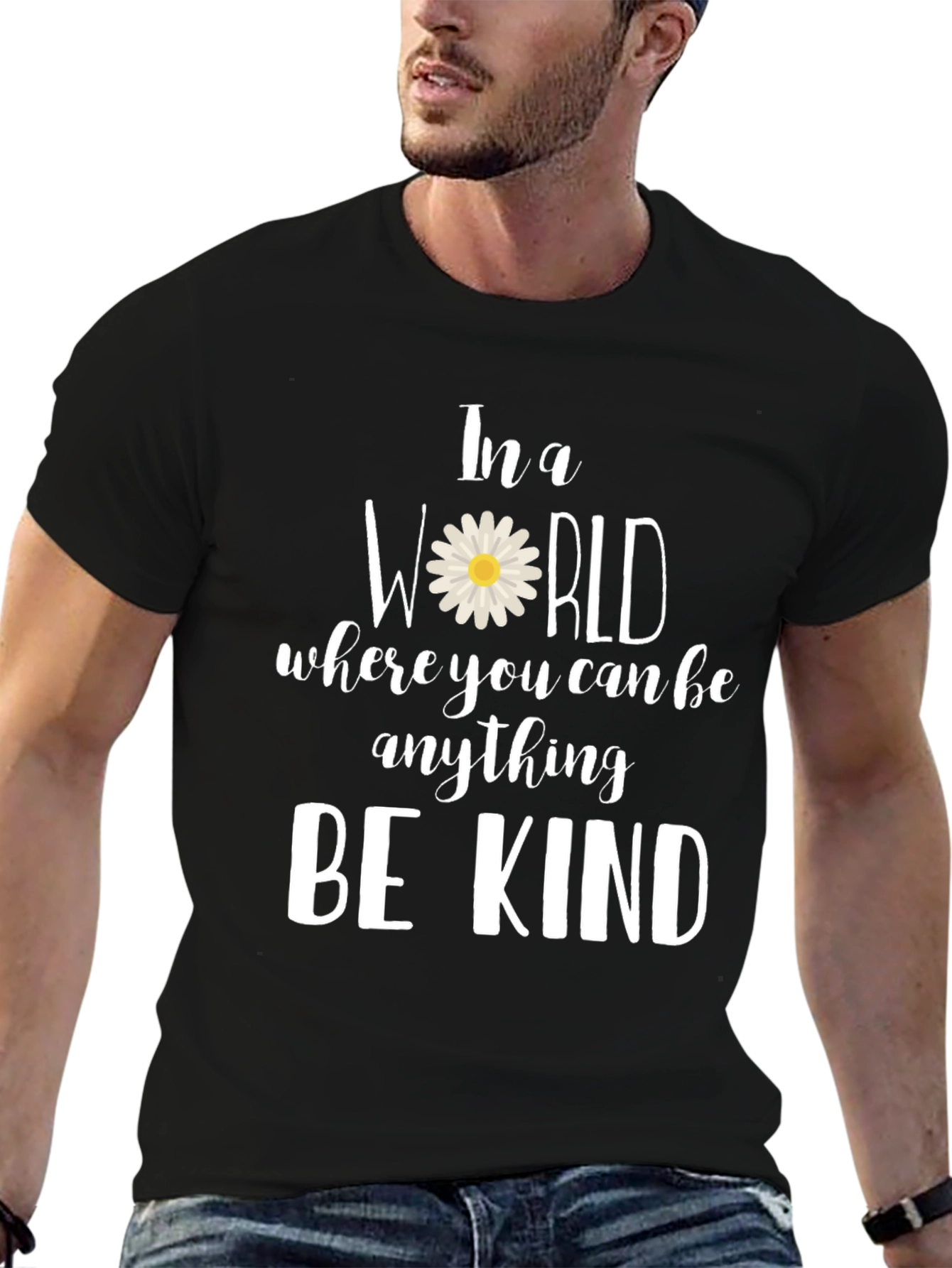 Be Kind Daisy T-Shirt - Inspirational Tee