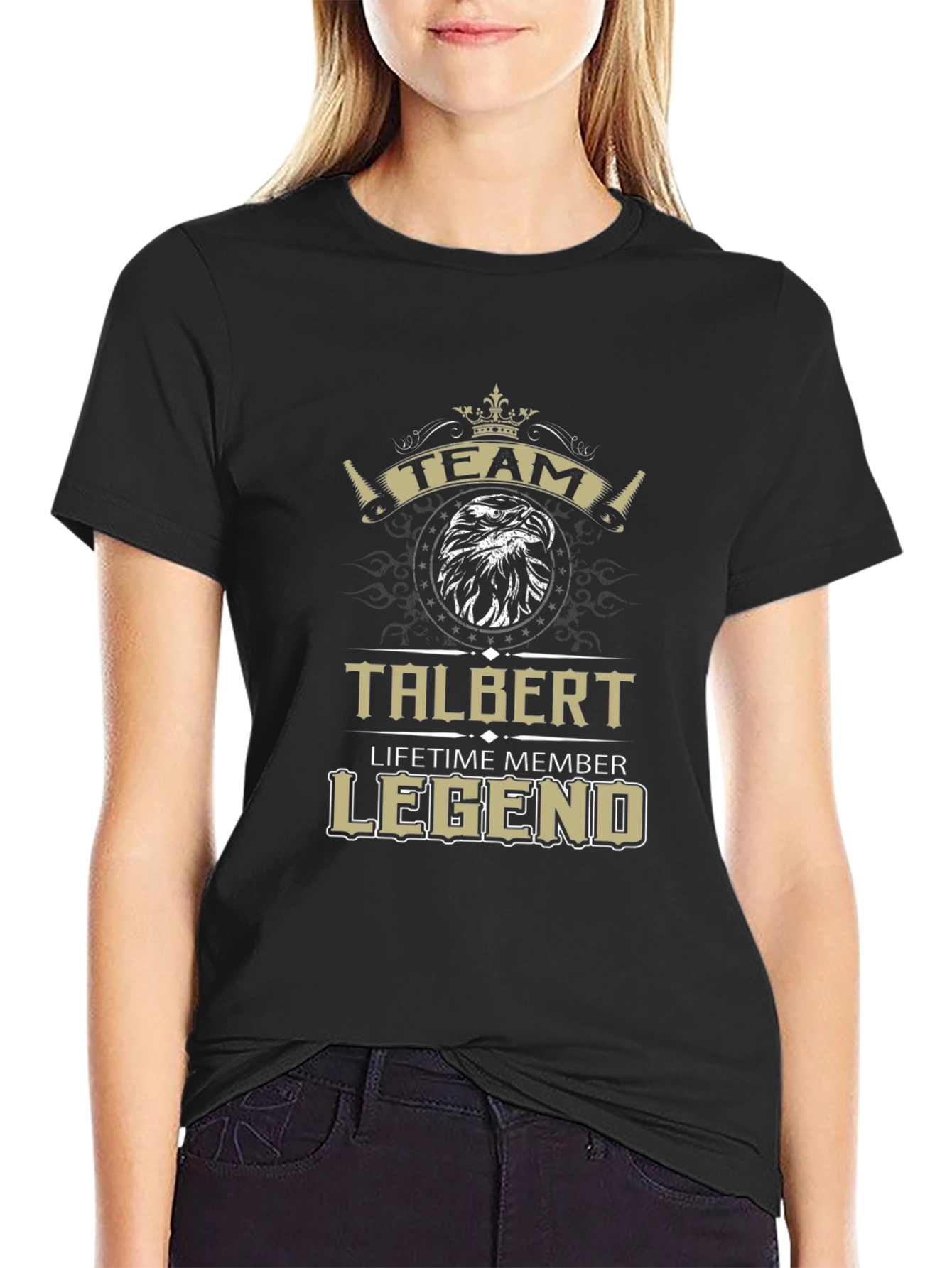 Talbert Team Legend Black Graphic T-Shirt