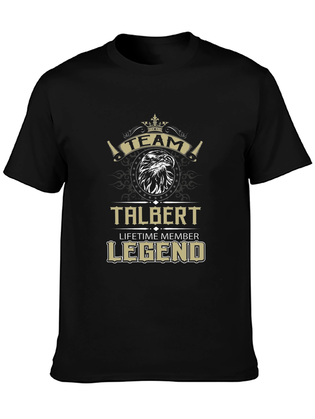 Talbert Team Legend Black Graphic T-Shirt
