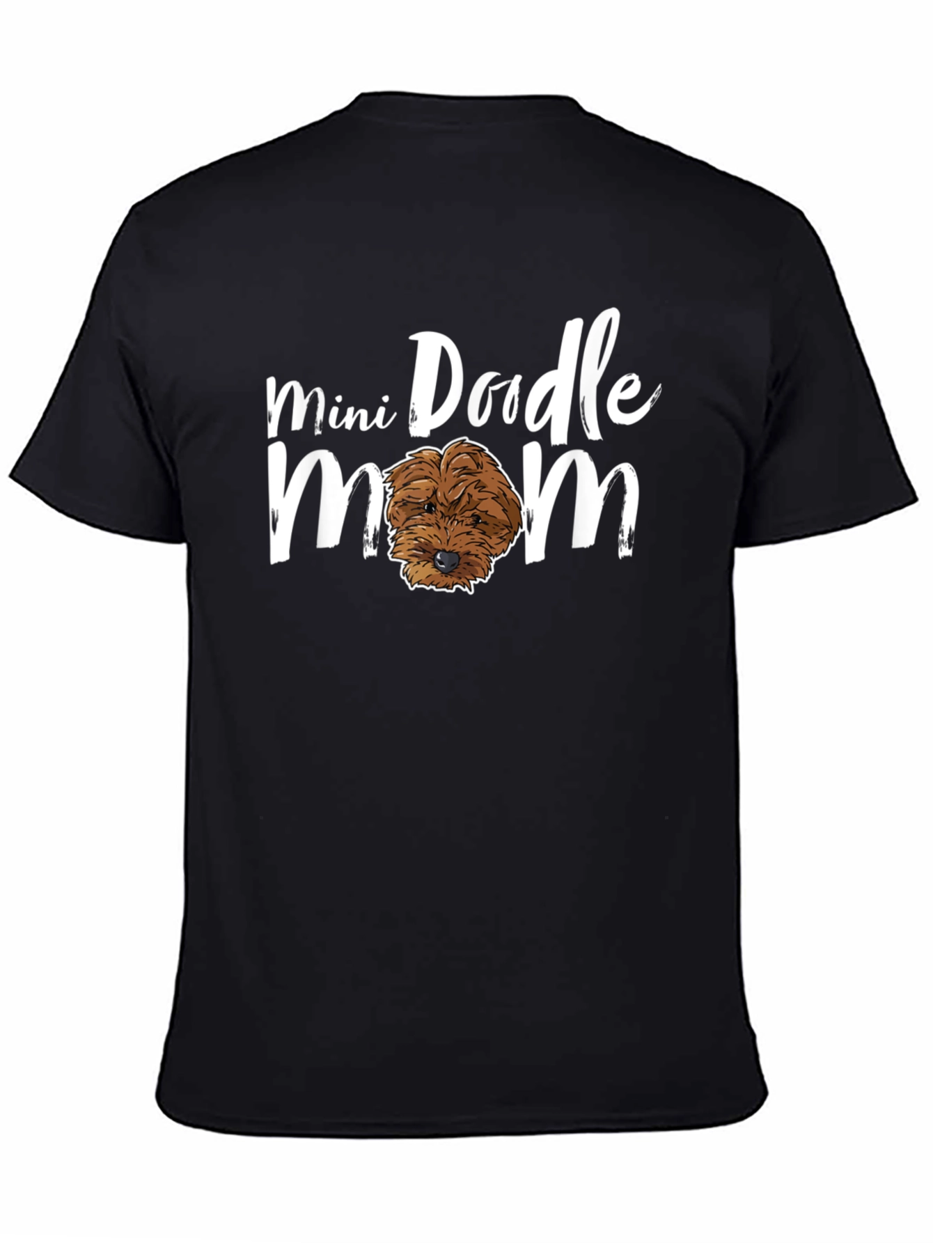 Mini Doodle Mom Graphic Tee - Dog Lover Shirt