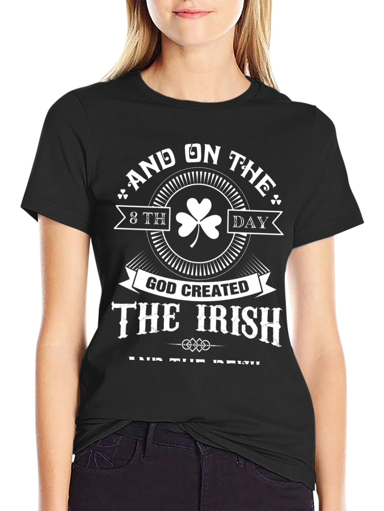Irish Pride T-Shirt - God Created The Irish