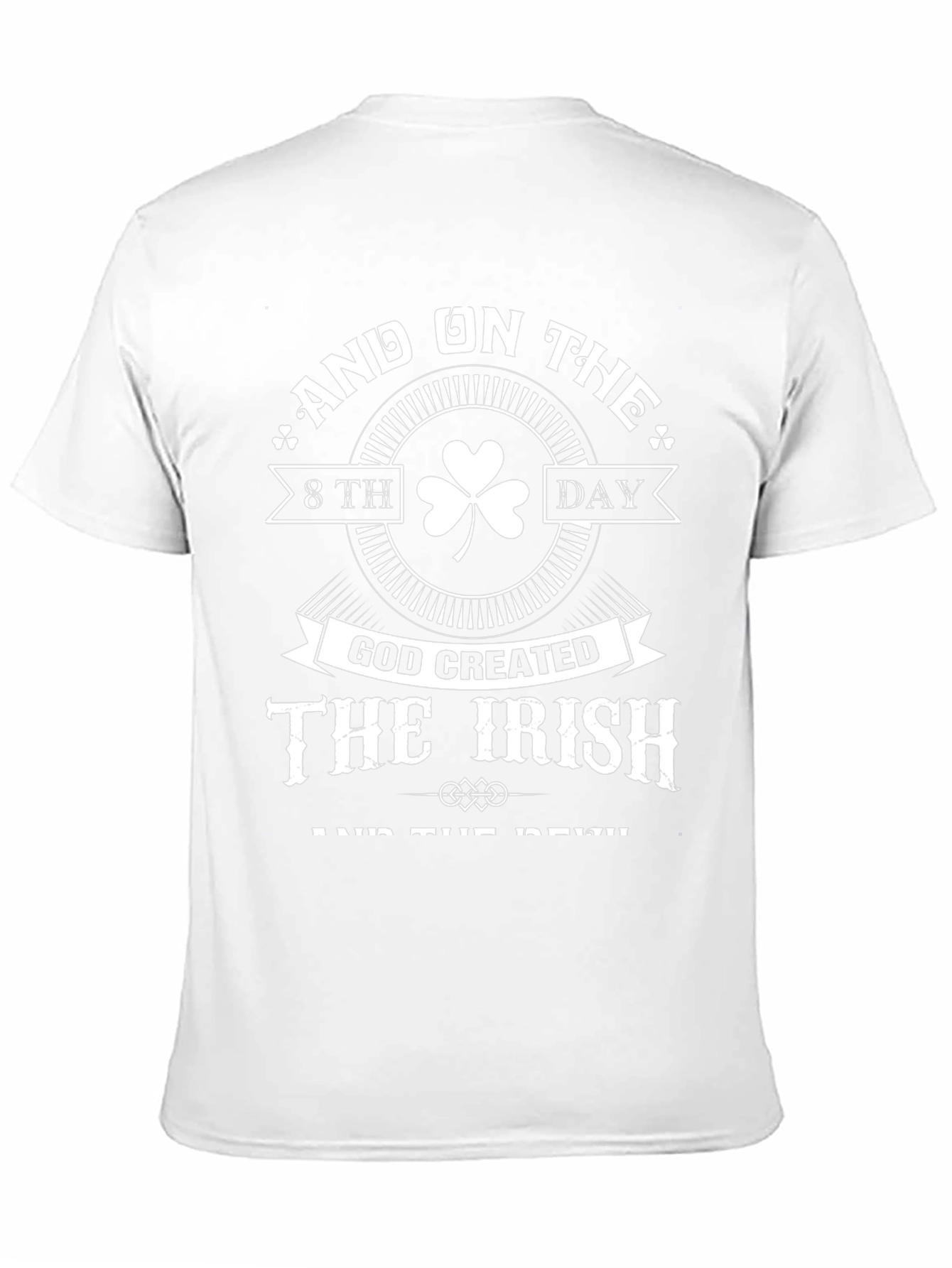 Irish Pride T-Shirt - God Created The Irish