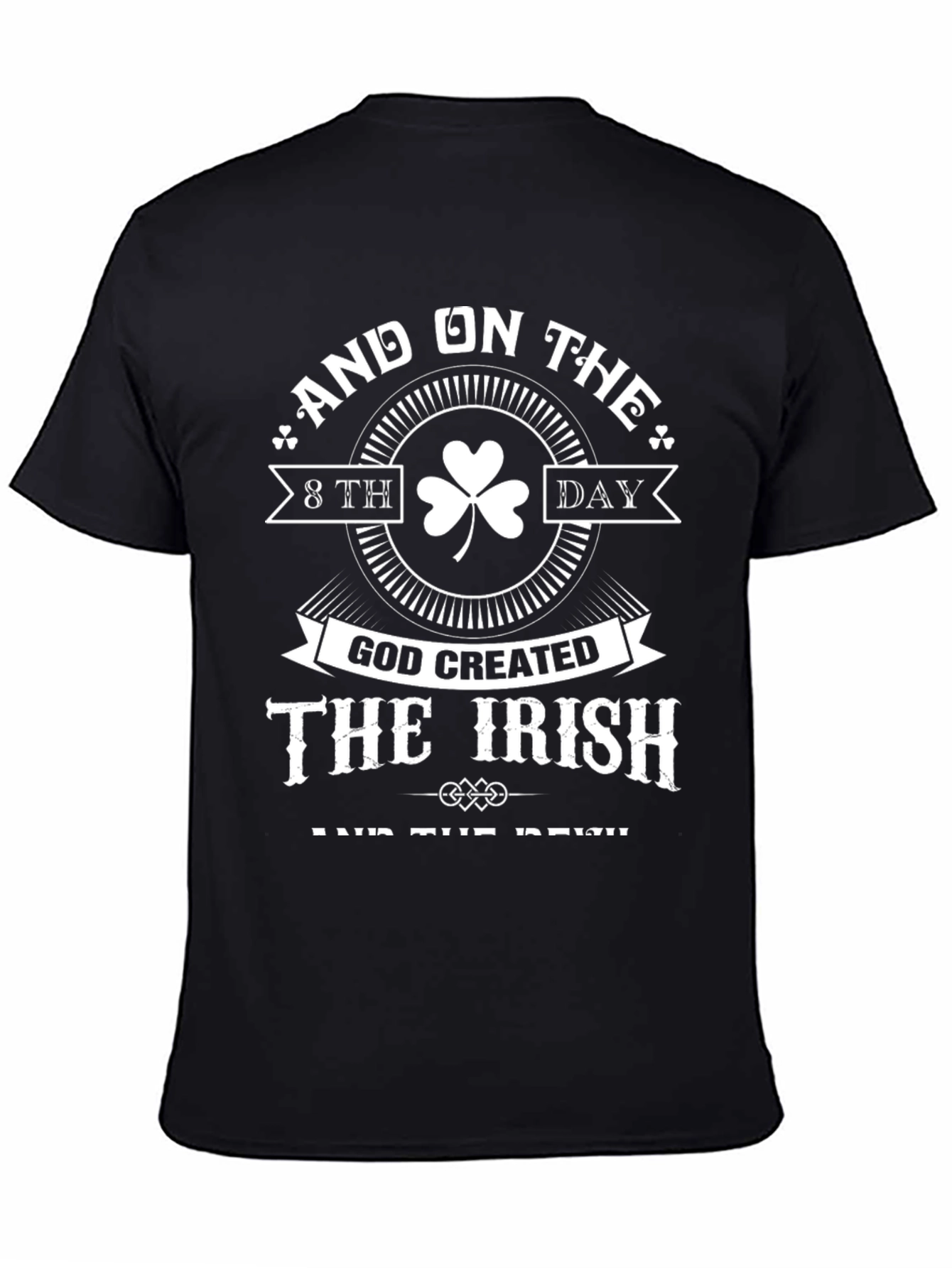 Irish Pride T-Shirt - God Created The Irish