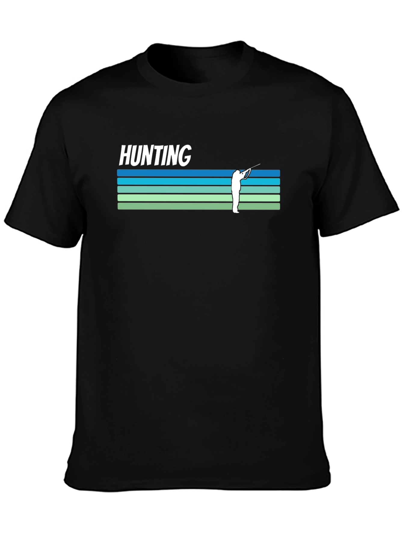 Hunting T-Shirt Retro Hunter Design Tee