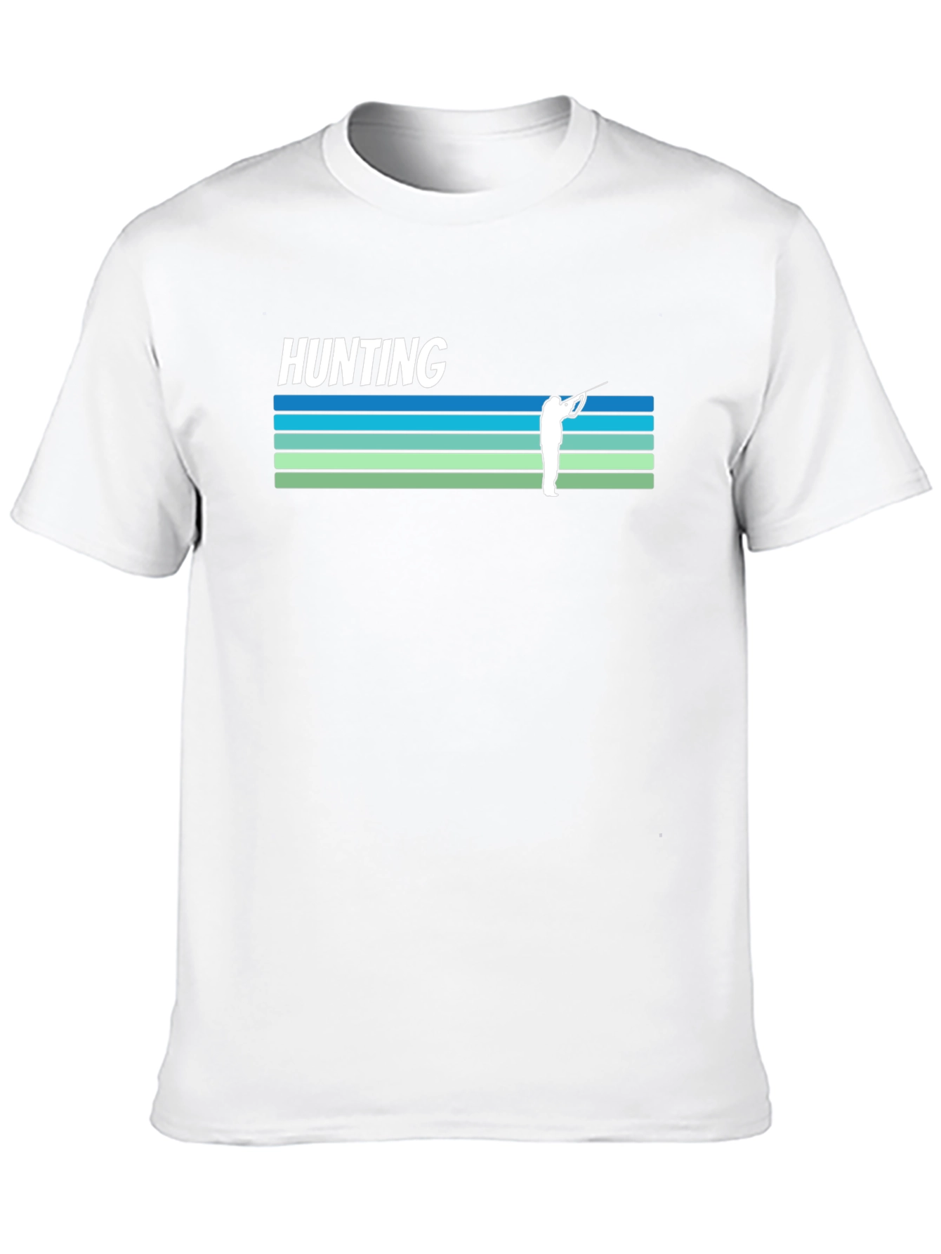 Hunting T-Shirt Retro Hunter Design Tee