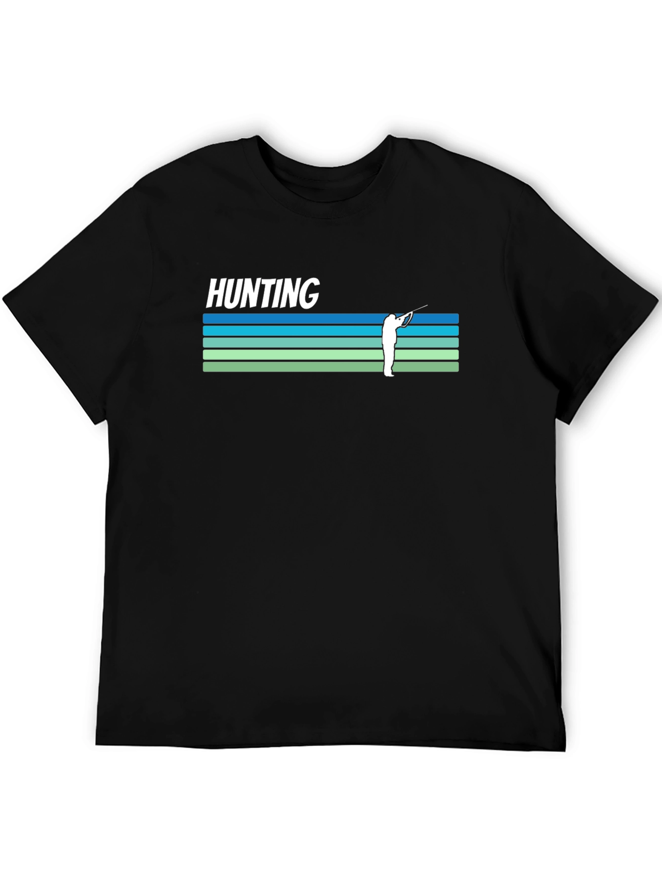 Hunting T-Shirt Retro Hunter Design Tee