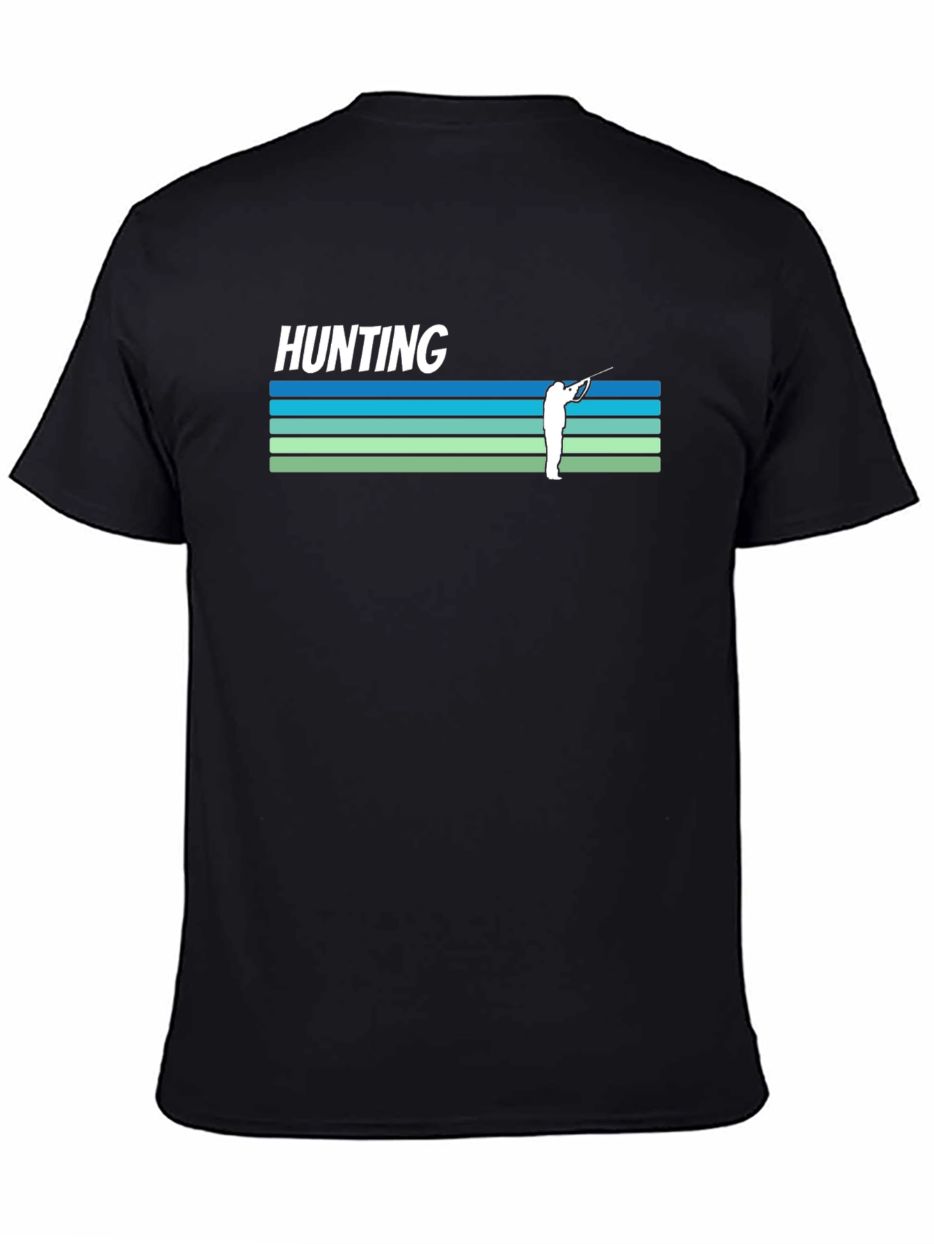 Hunting T-Shirt Retro Hunter Design Tee
