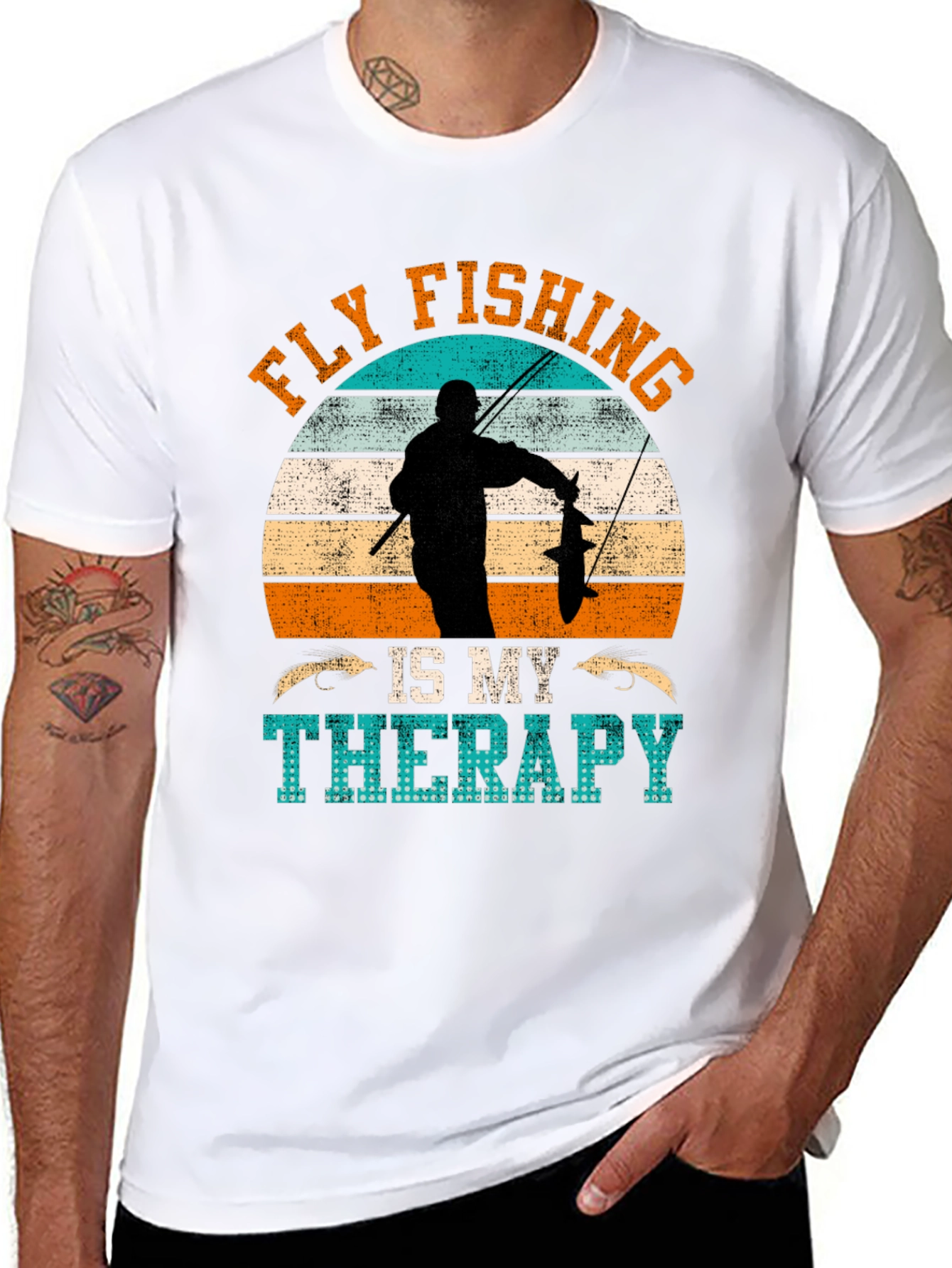 Fly Fishing is My Therapy T-Shirt