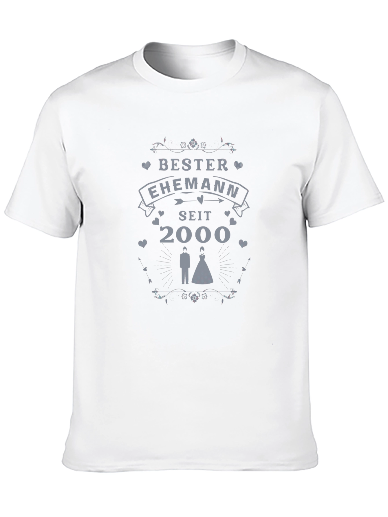 Bester Ehemann Seit 2000 Black T-Shirt
