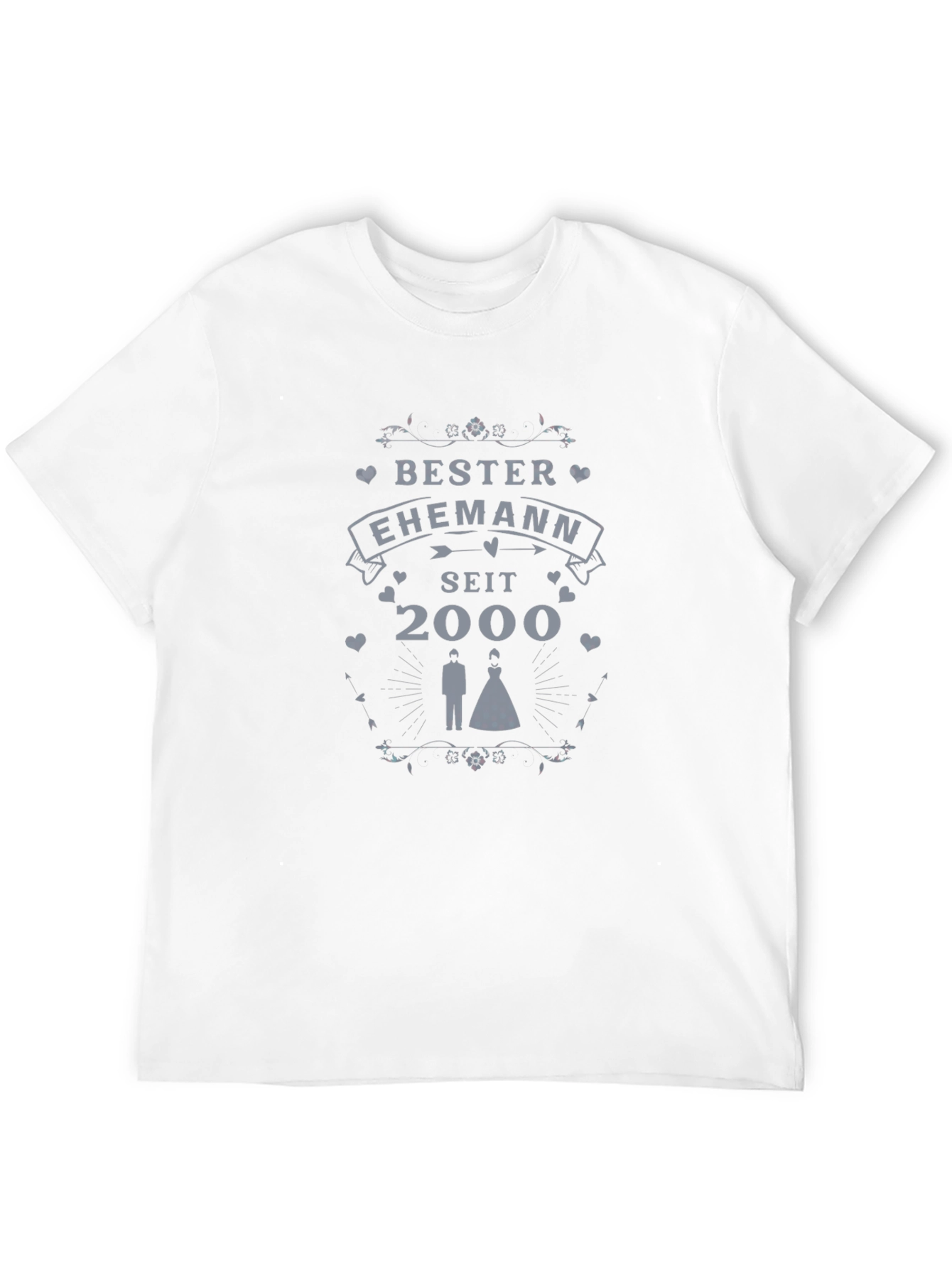 Bester Ehemann Seit 2000 Black T-Shirt