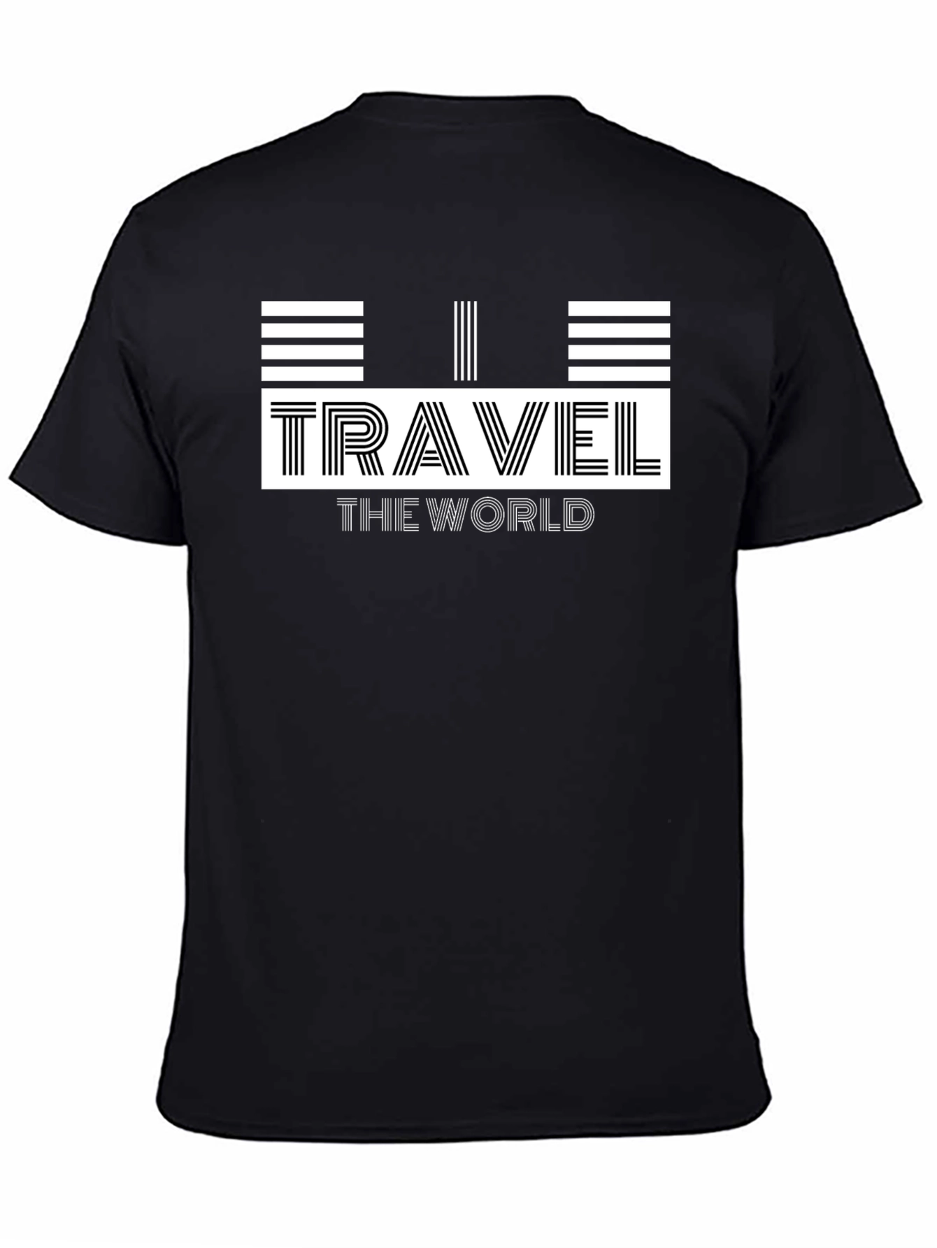 Travel the World Graphic Print T-Shirt