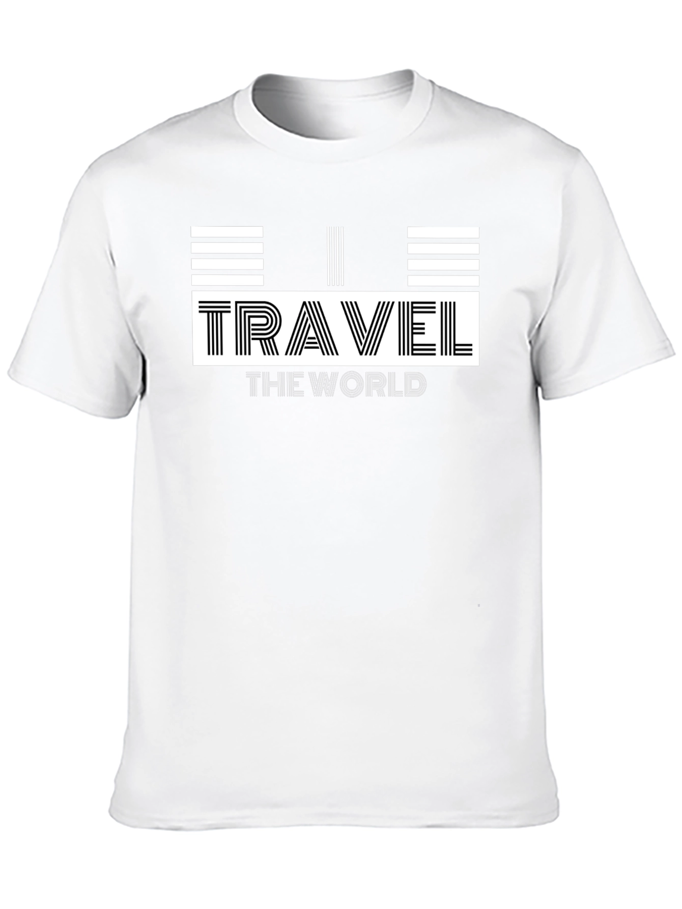 Travel the World Graphic Print T-Shirt