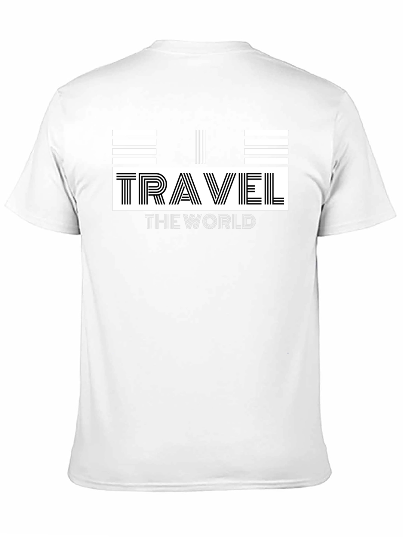 Travel the World Graphic Print T-Shirt