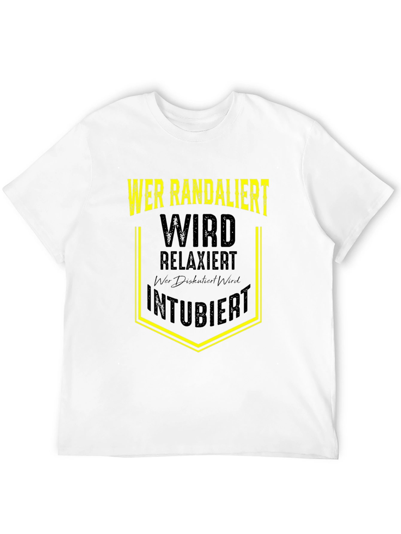 Wer Randaliert Funny Graphic T-Shirt