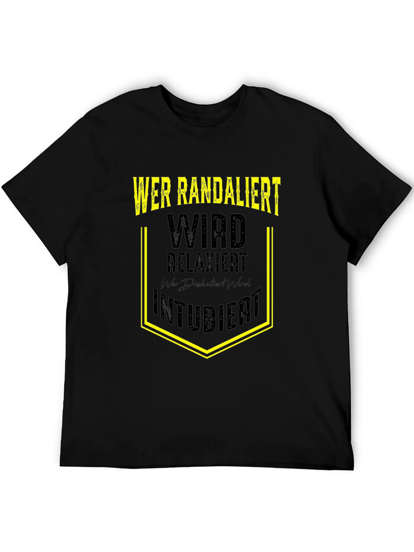 Wer Randaliert Funny Graphic T-Shirt