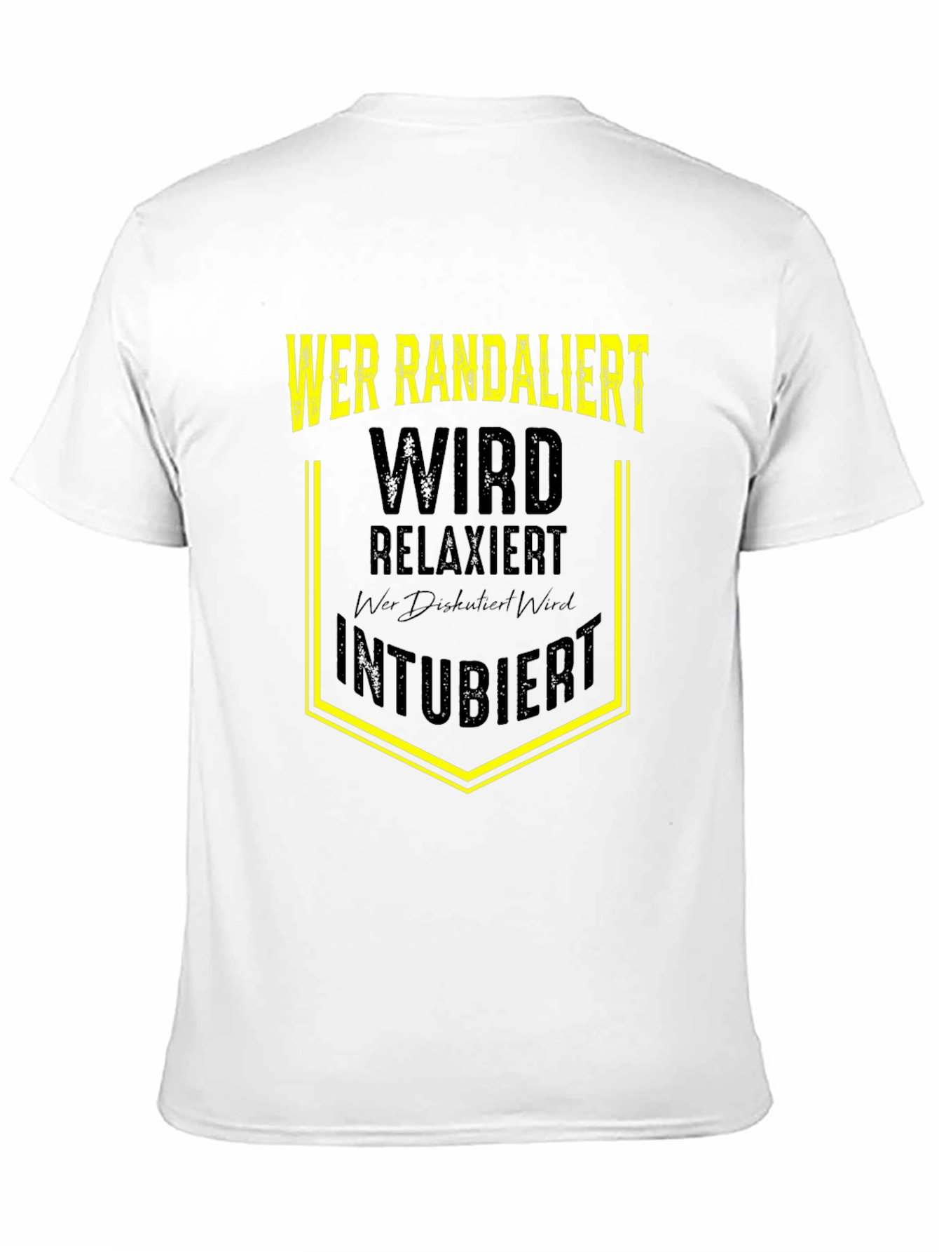 Wer Randaliert Funny Graphic T-Shirt