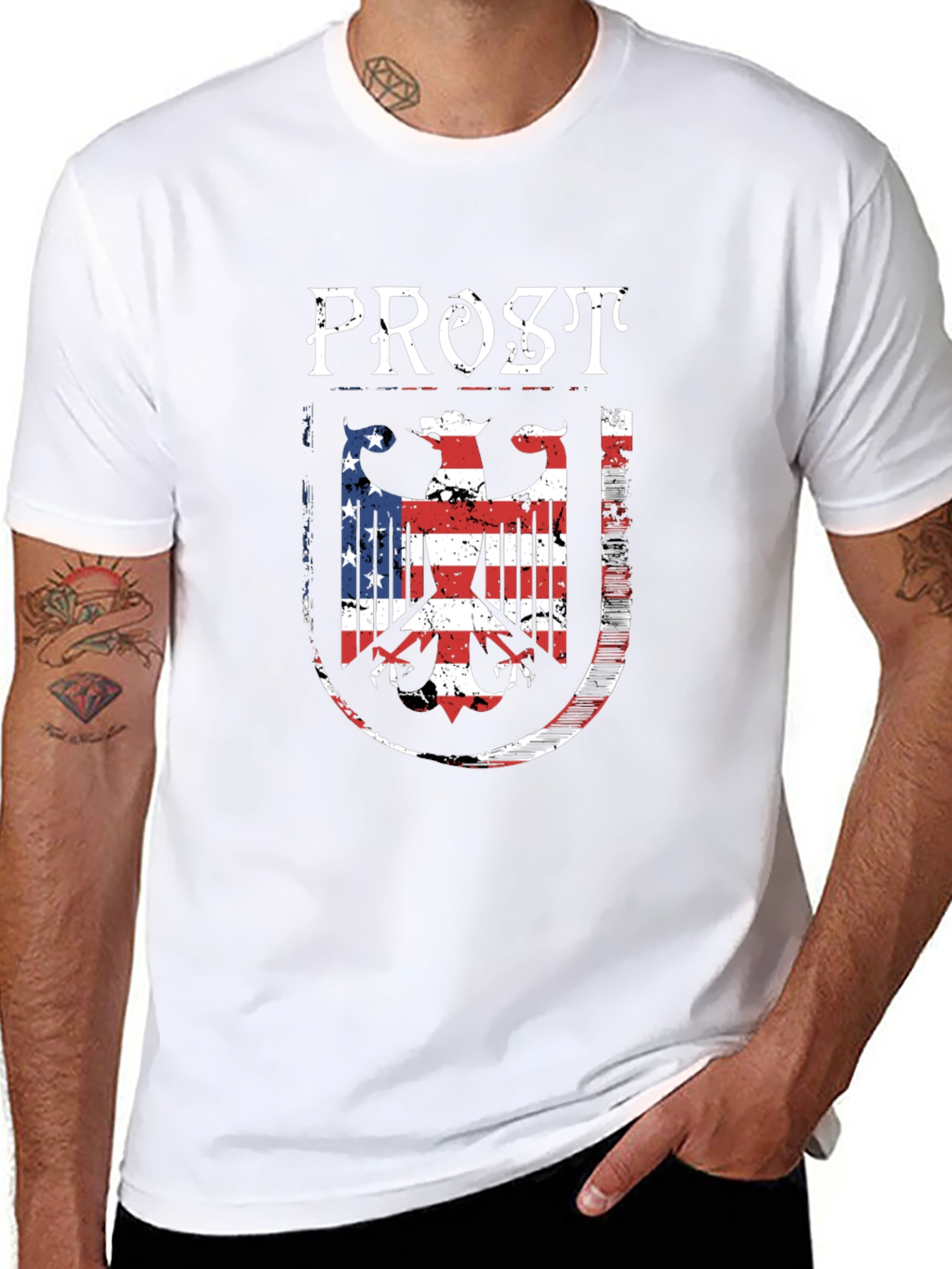 Prost German-American Flag T-Shirt