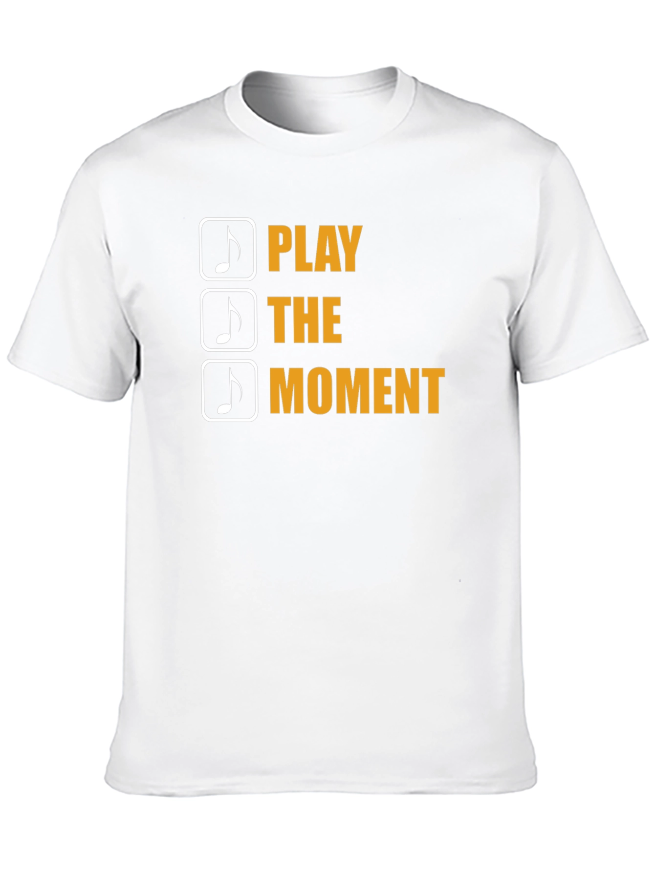 Play the Moment Black Graphic Tee