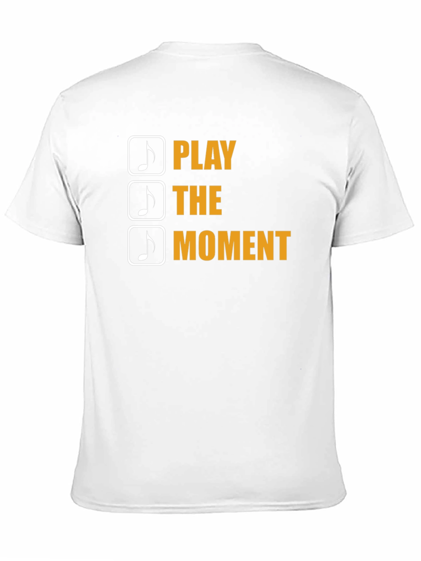 Play the Moment Black Graphic Tee