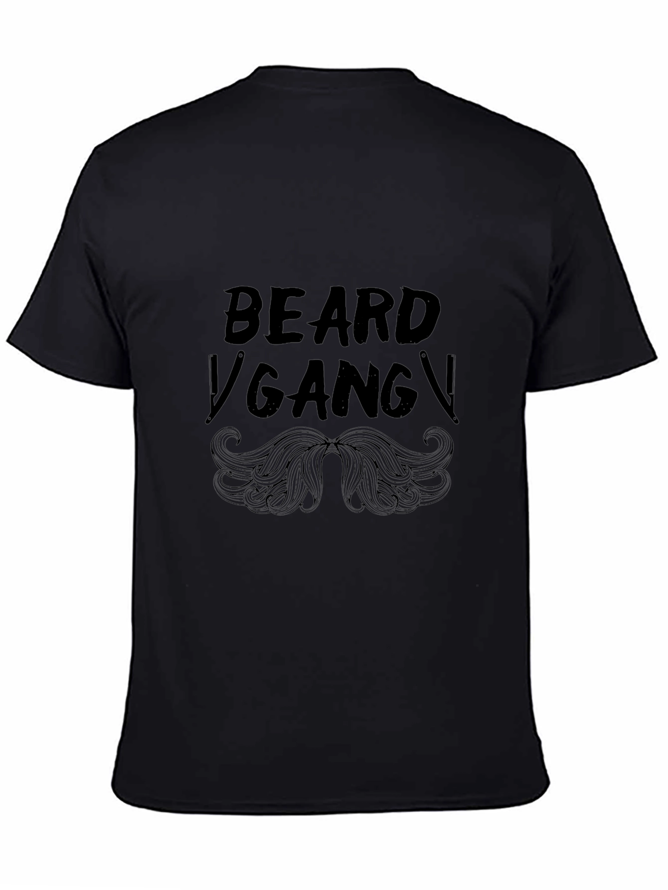 Beard Gang T-Shirt - Stylish Crew Neck Tee