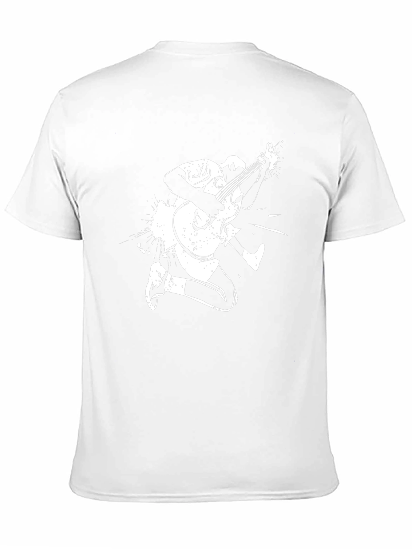 Guitarist Graphic Black T-Shirt