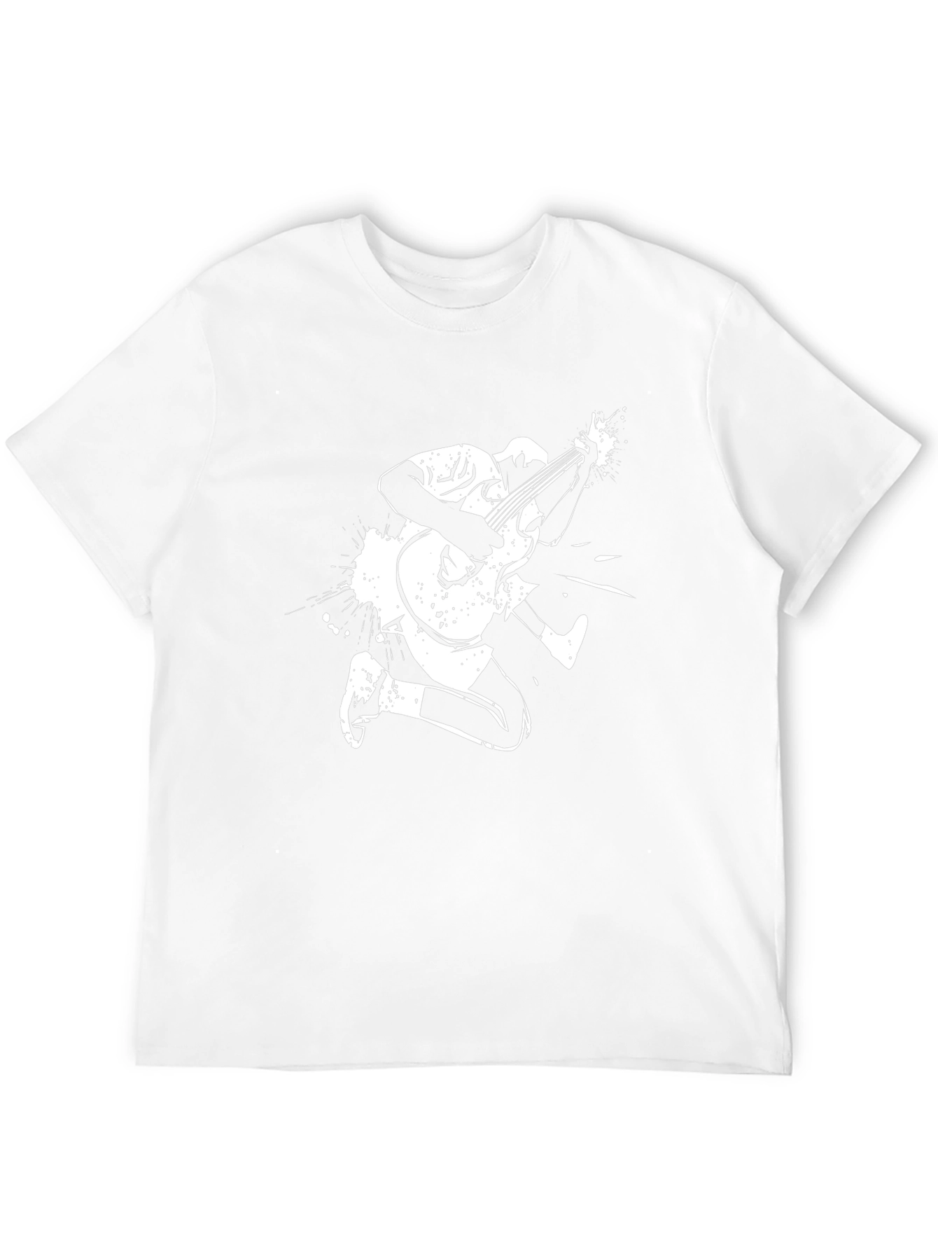 Guitarist Graphic Black T-Shirt