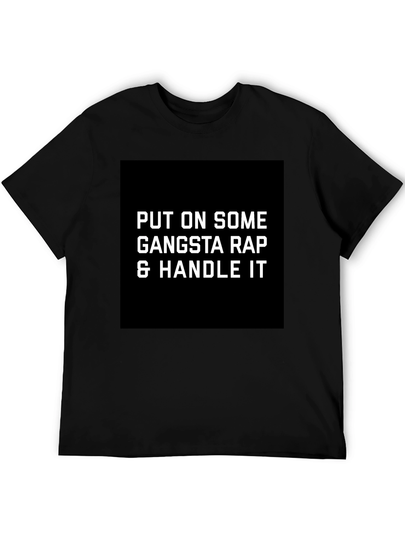 Gangsta Rap Graphic T-Shirt