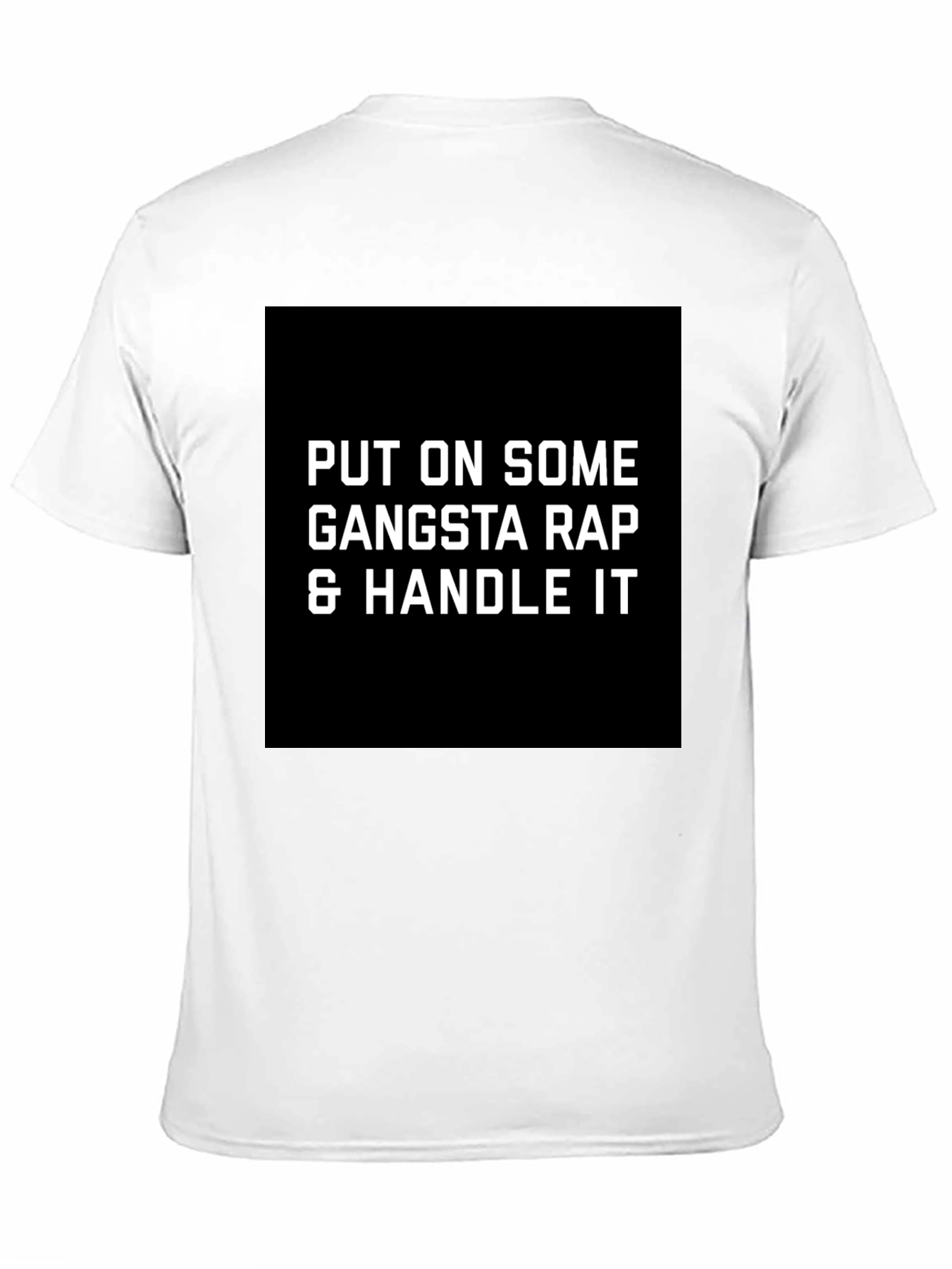 Gangsta Rap Graphic T-Shirt