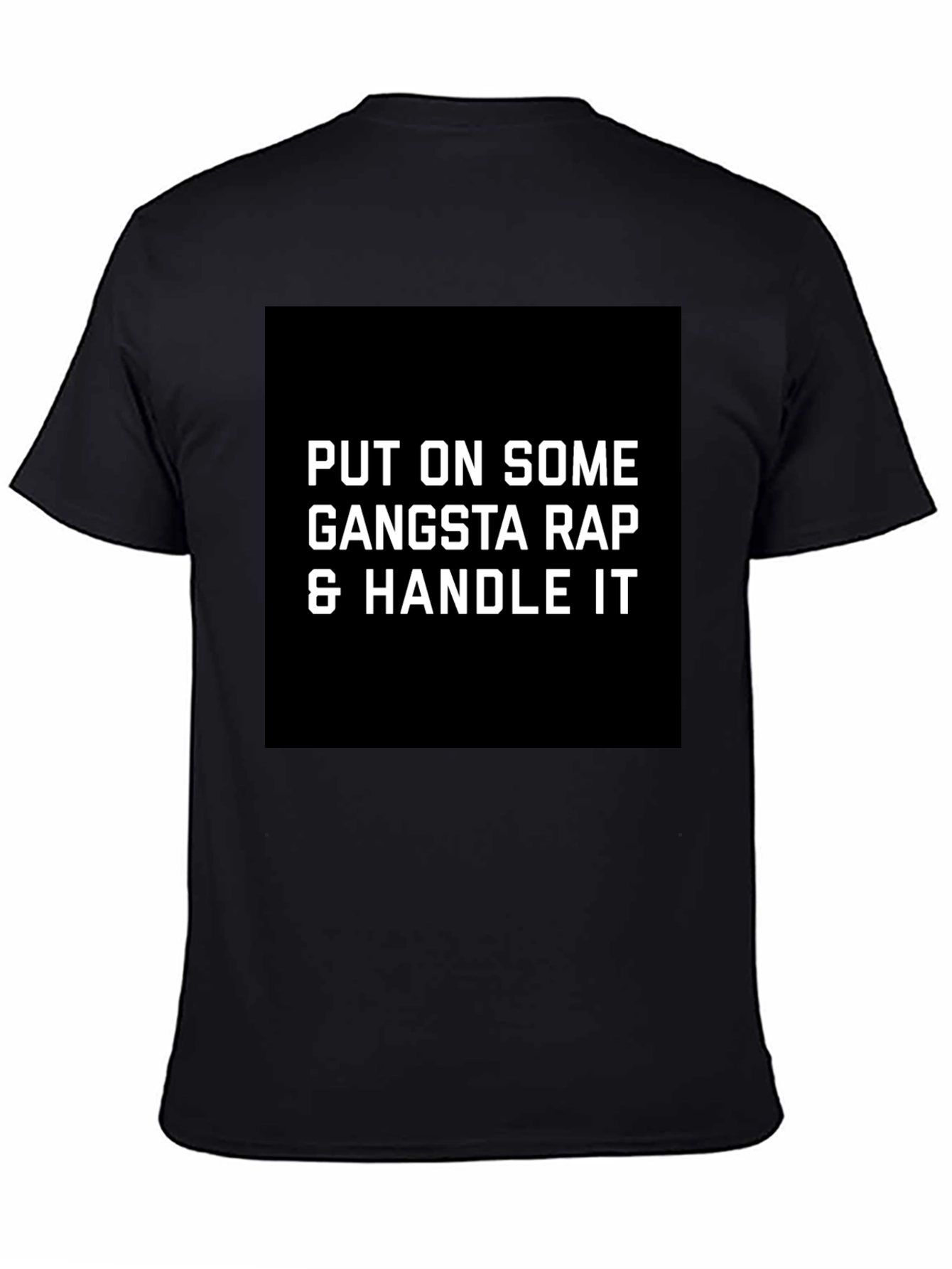 Gangsta Rap Graphic T-Shirt