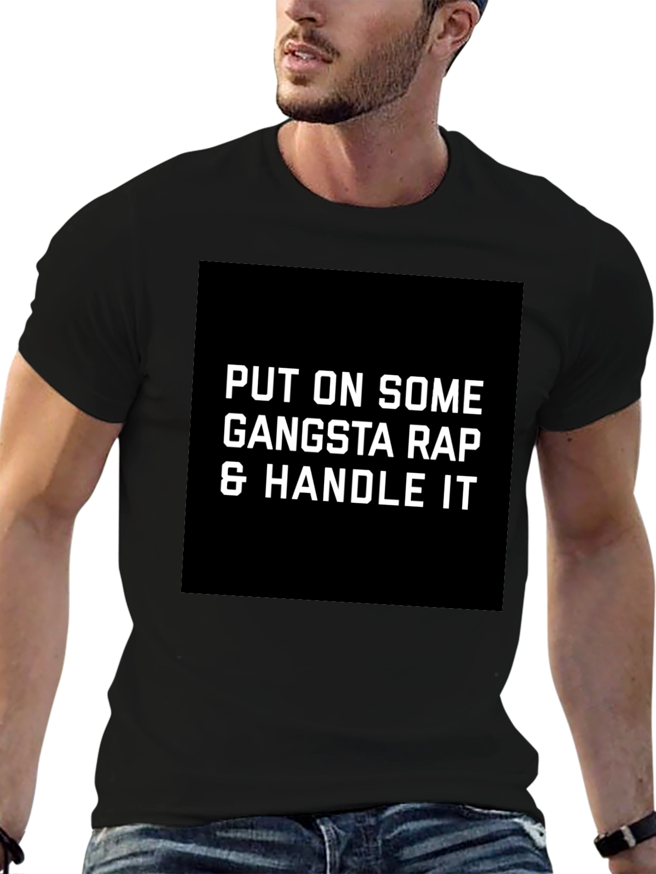 Gangsta Rap Graphic T-Shirt