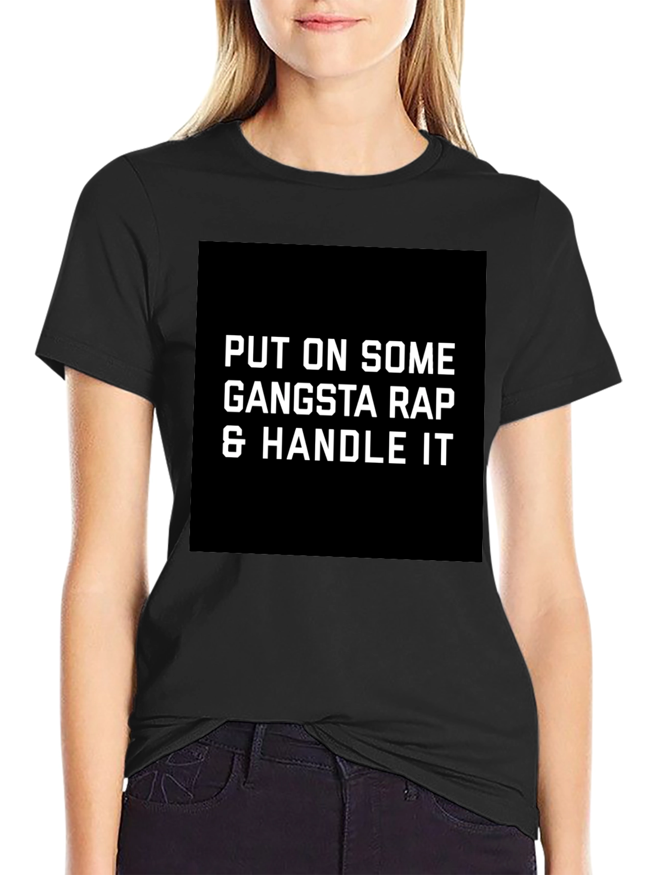 Gangsta Rap Graphic T-Shirt