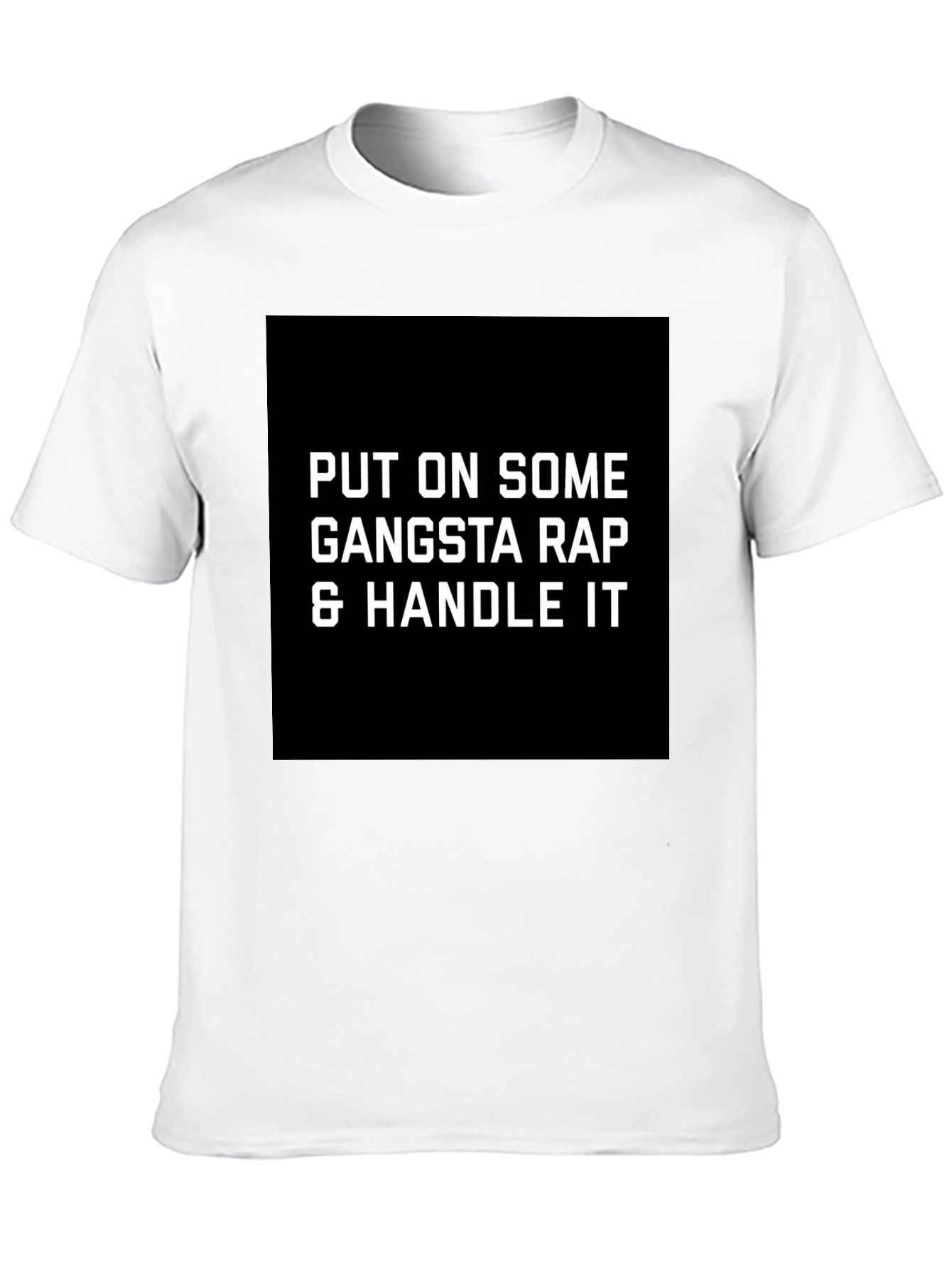 Gangsta Rap Graphic T-Shirt