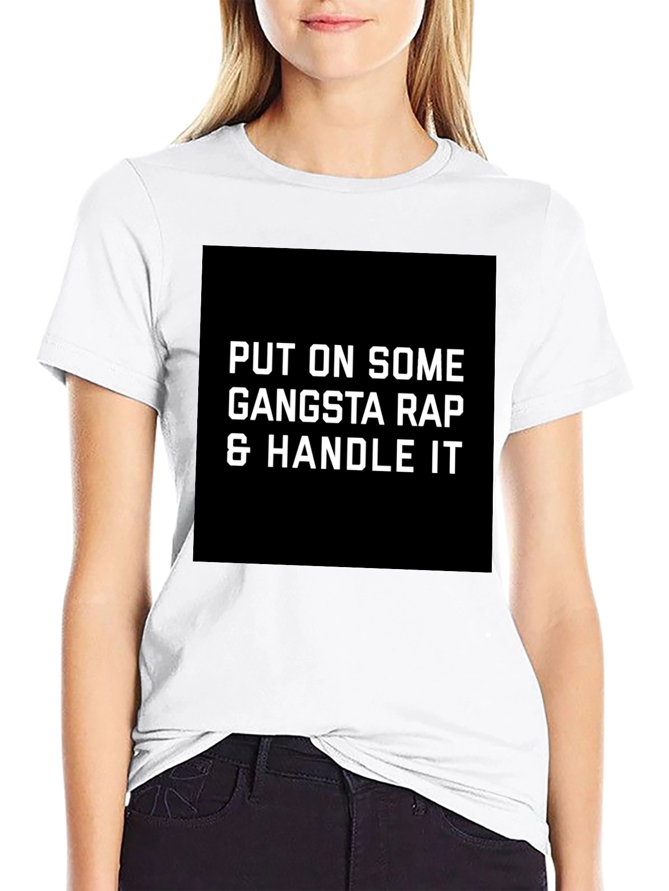 Gangsta Rap Graphic T-Shirt