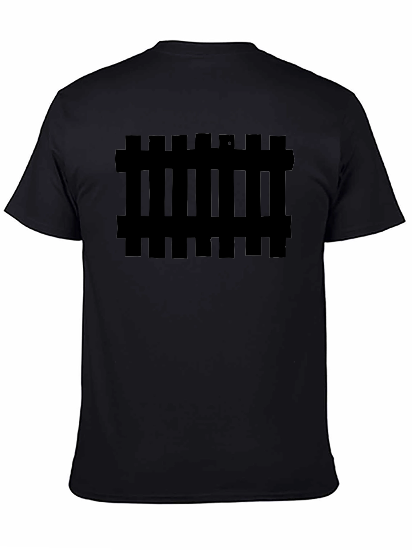 Mens Graphic Tee - Fence Design