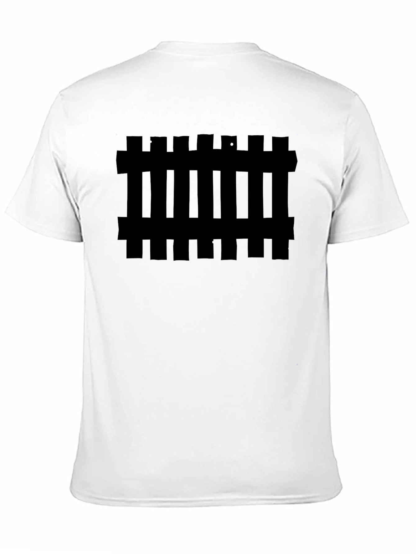Mens Graphic Tee - Fence Design
