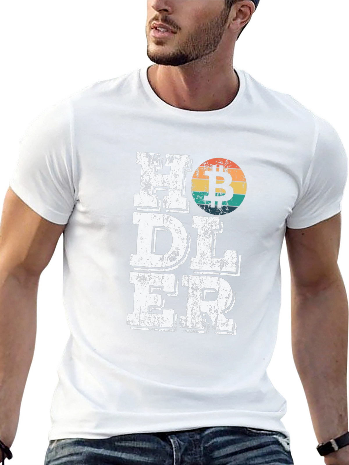 Bitcoin HODLer Graphic Tee - Crypto Enthusiast T-Shirt