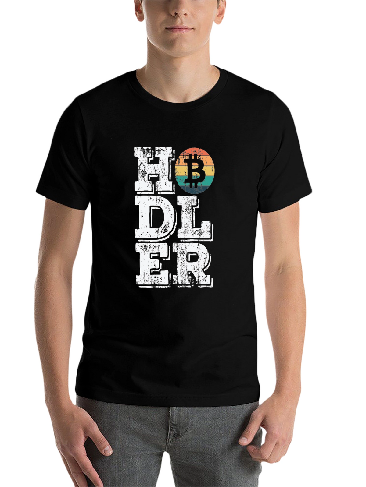 Bitcoin HODLer Graphic Tee - Crypto Enthusiast T-Shirt