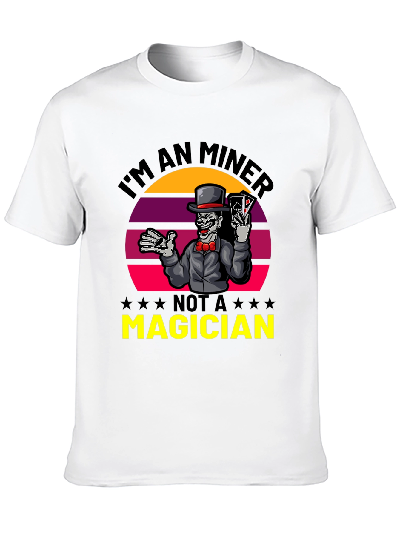 Miner Not a Magician Graphic T-Shirt