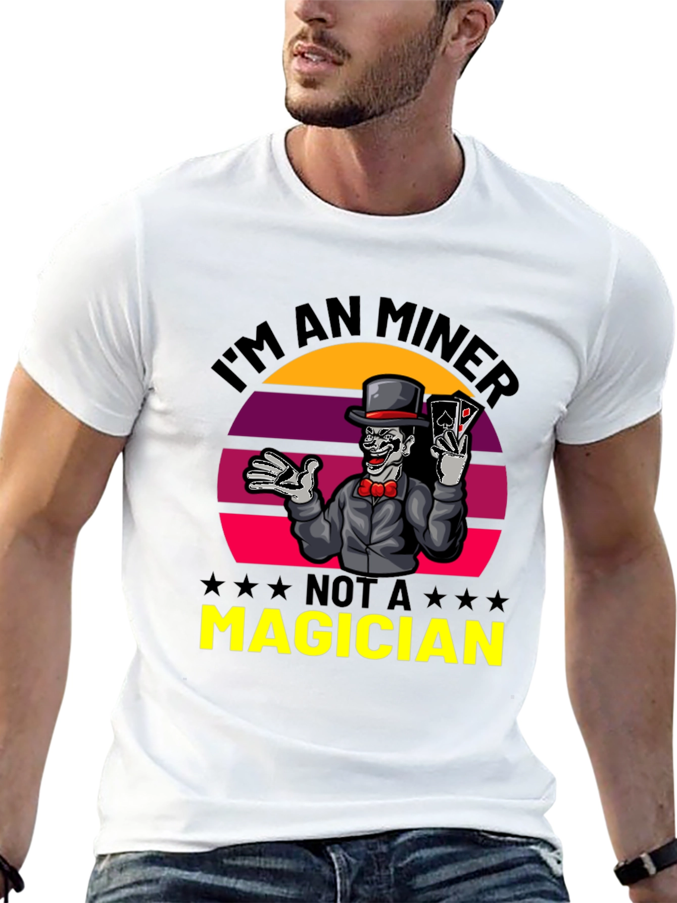 Miner Not a Magician Graphic T-Shirt