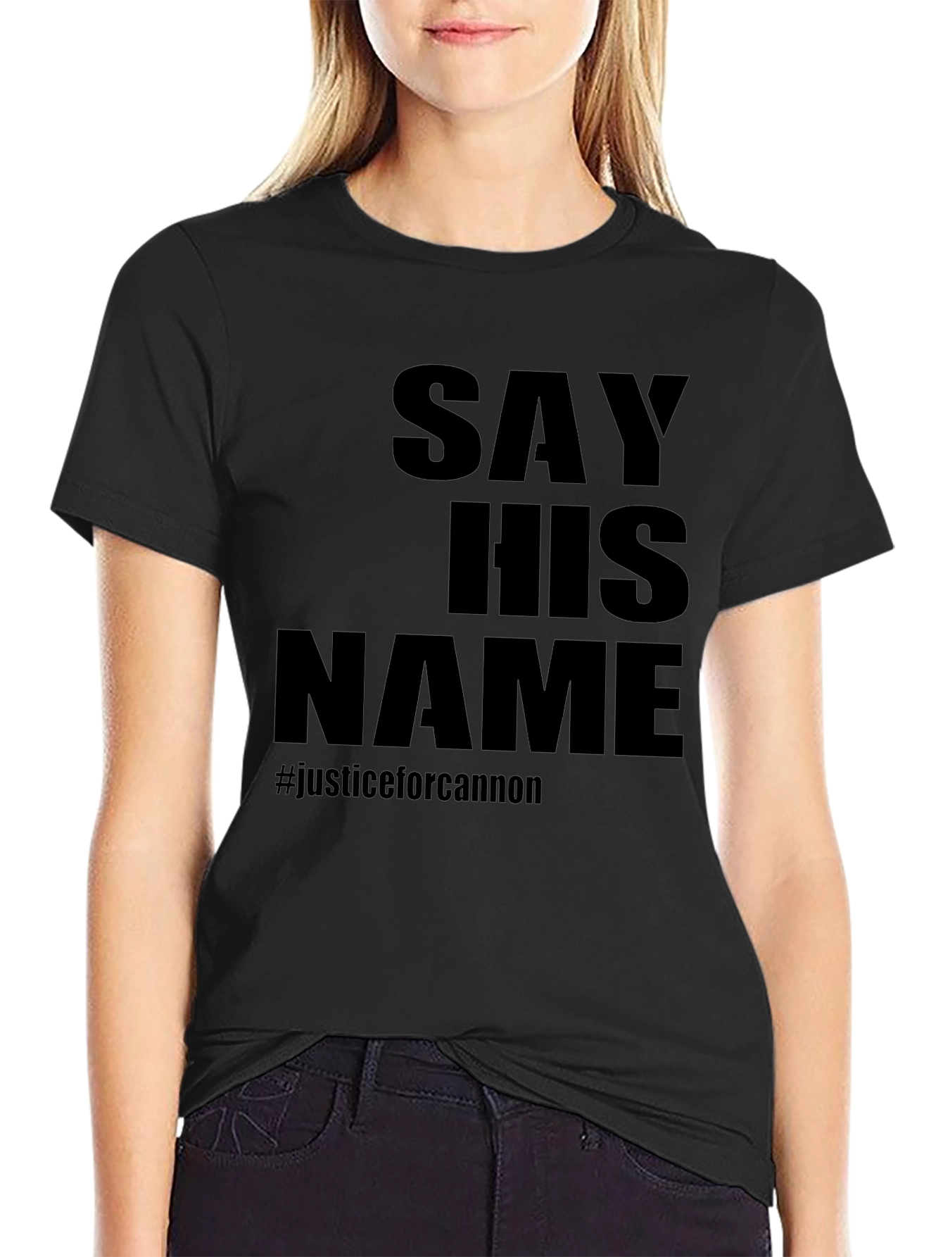 Say His Name Justice For Cannon T-Shirt