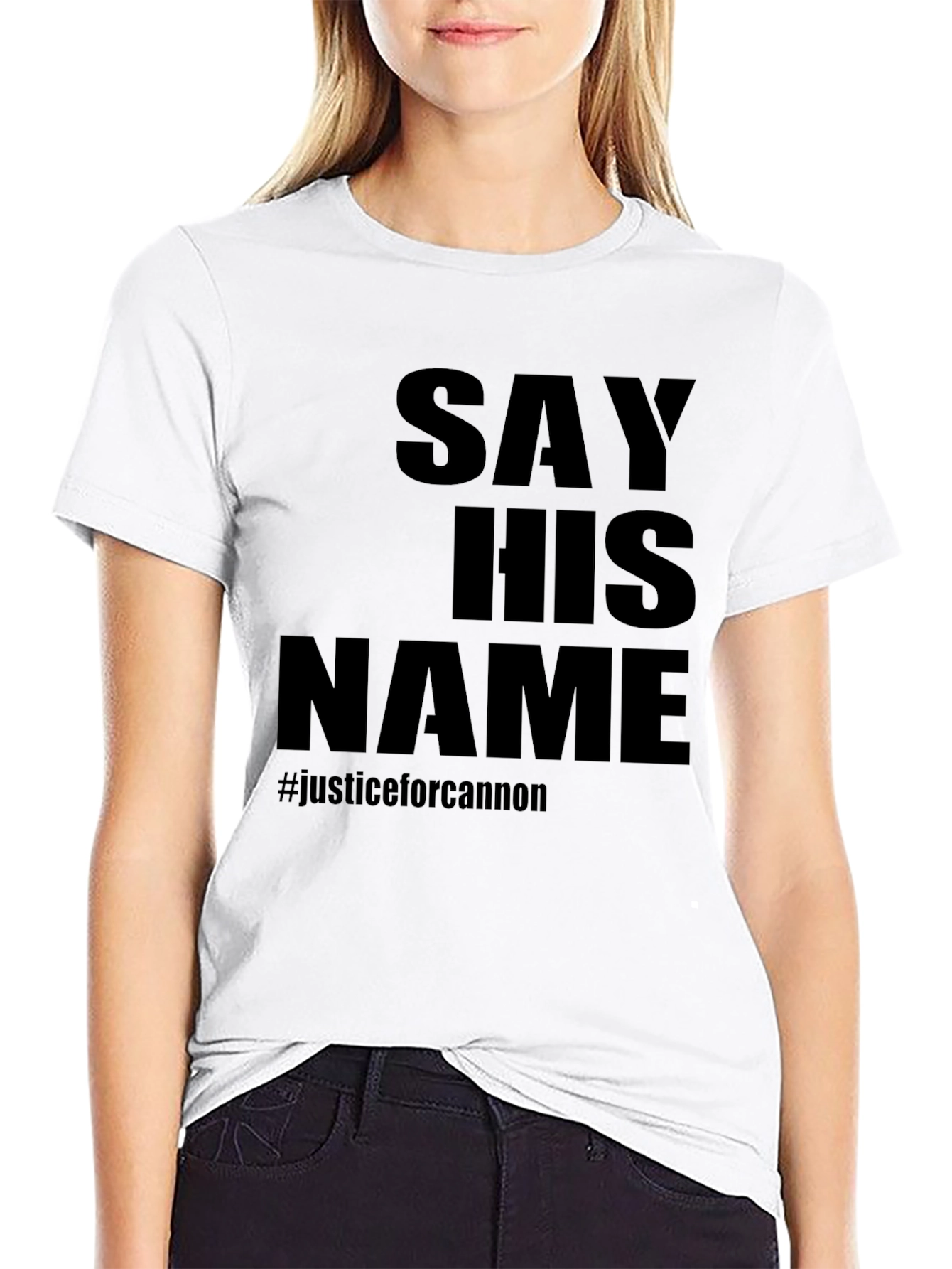 Say His Name Justice For Cannon T-Shirt