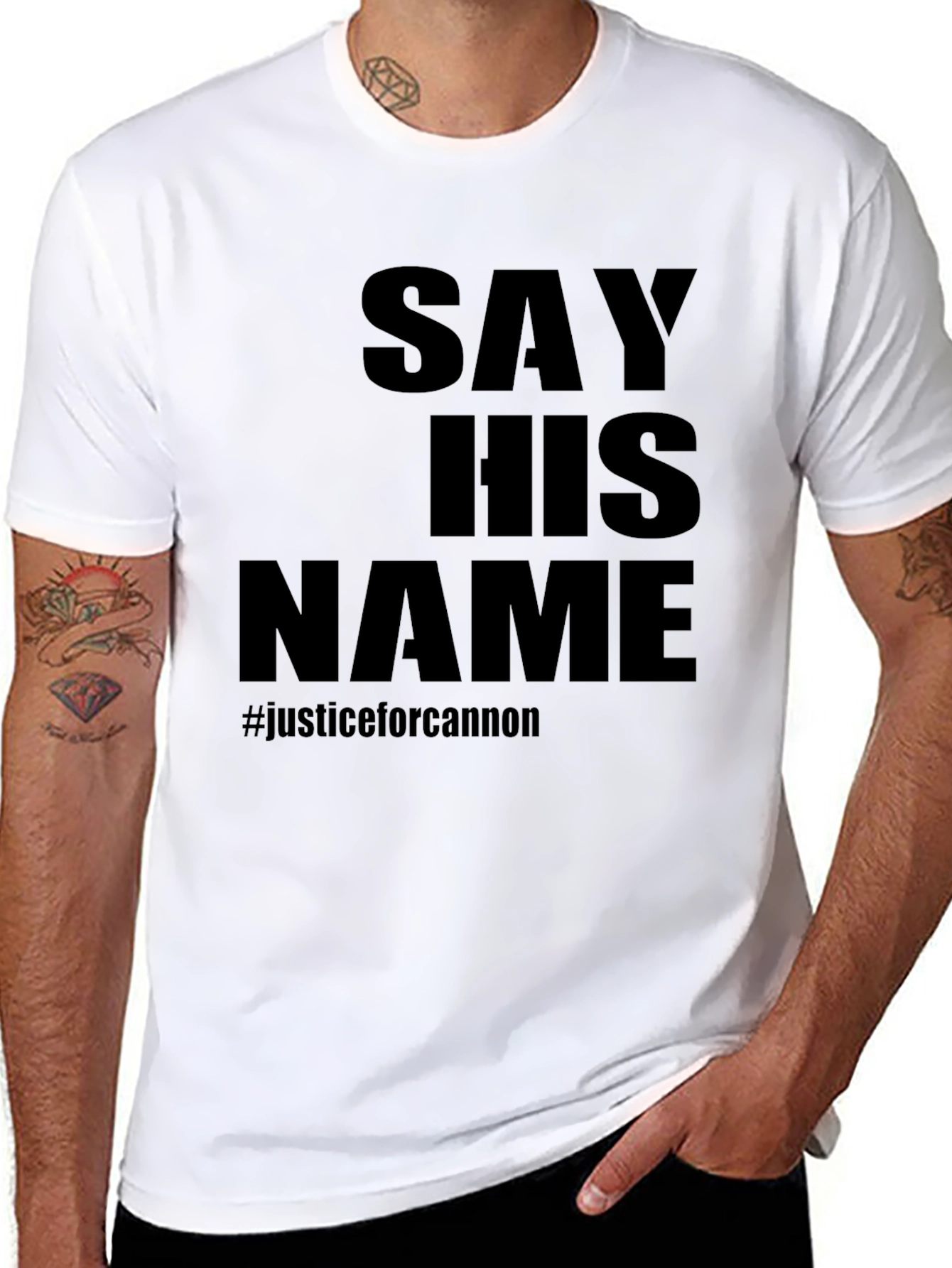 Say His Name Justice For Cannon T-Shirt