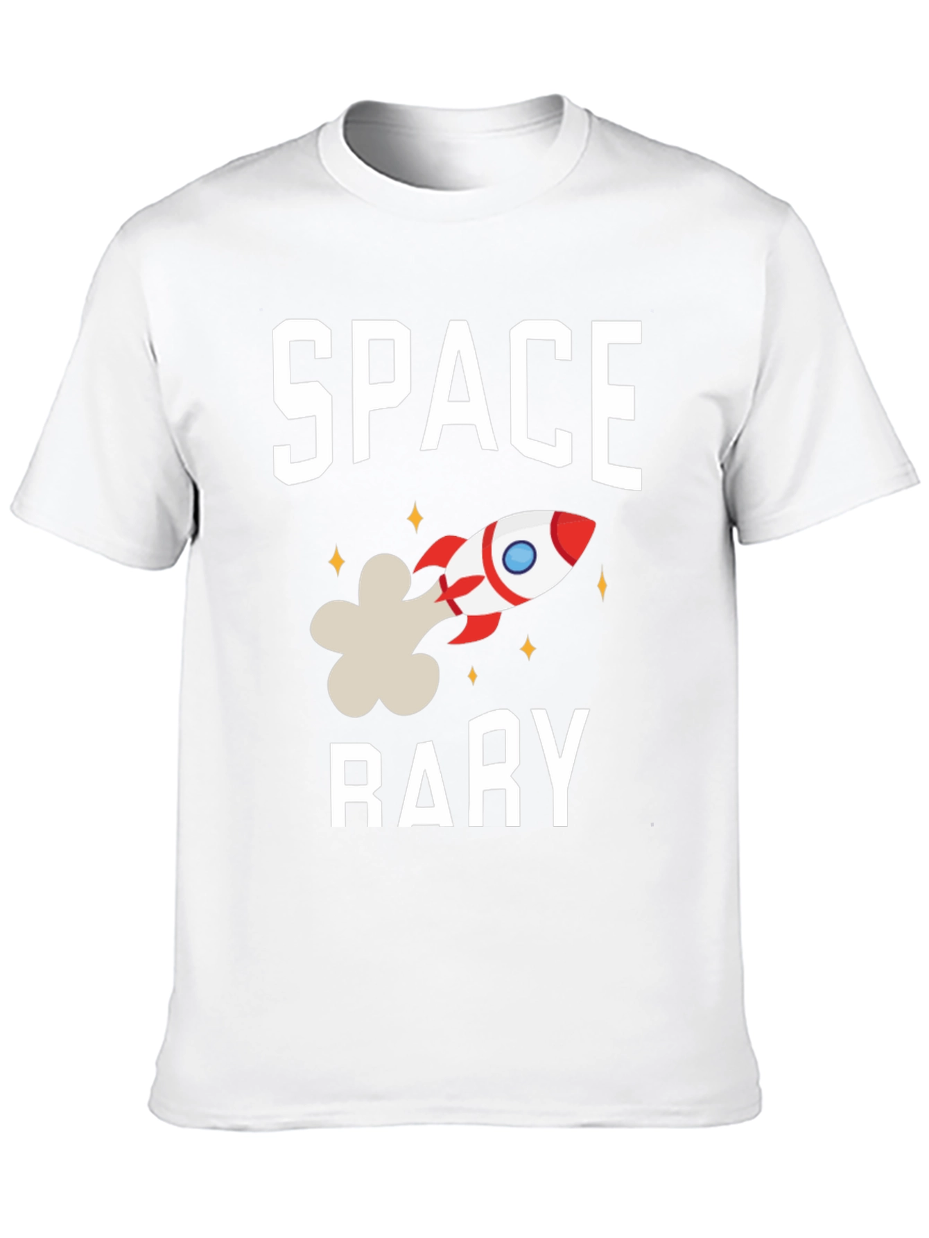Space Rary Funny Graphic T-Shirt