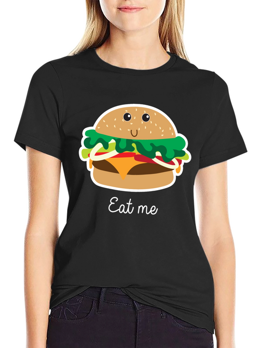 Eat Me Burger Graphic Tee