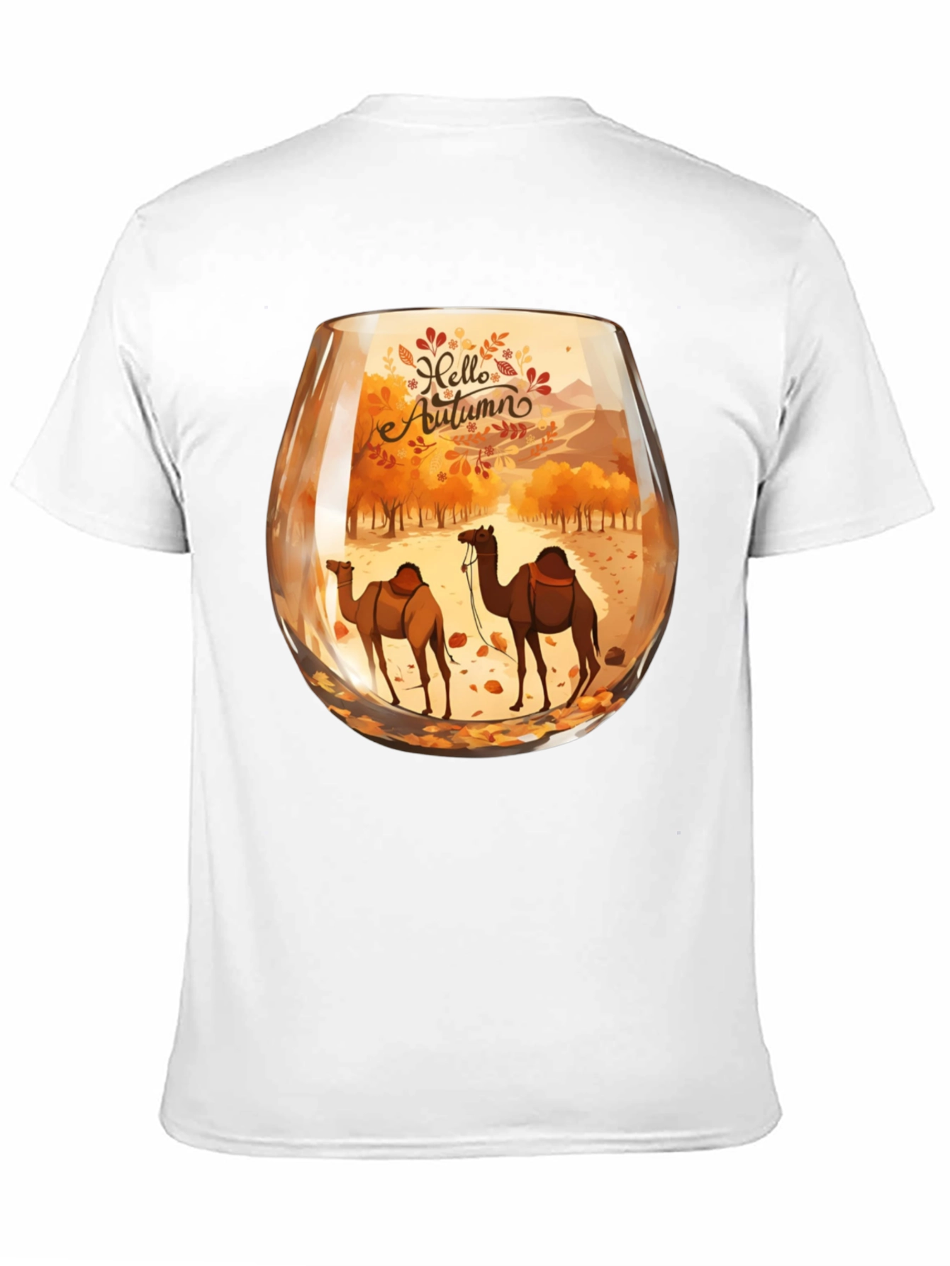 Autumn Camel Graphic Tee