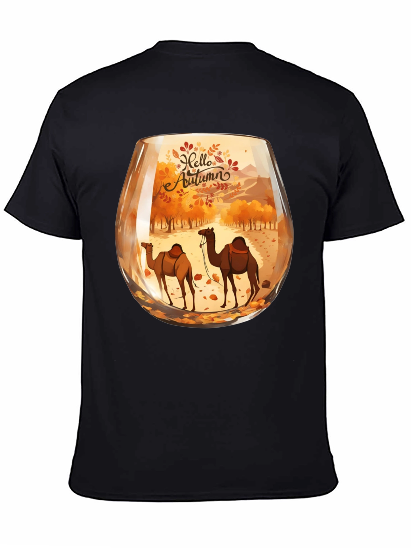Autumn Camel Graphic Tee