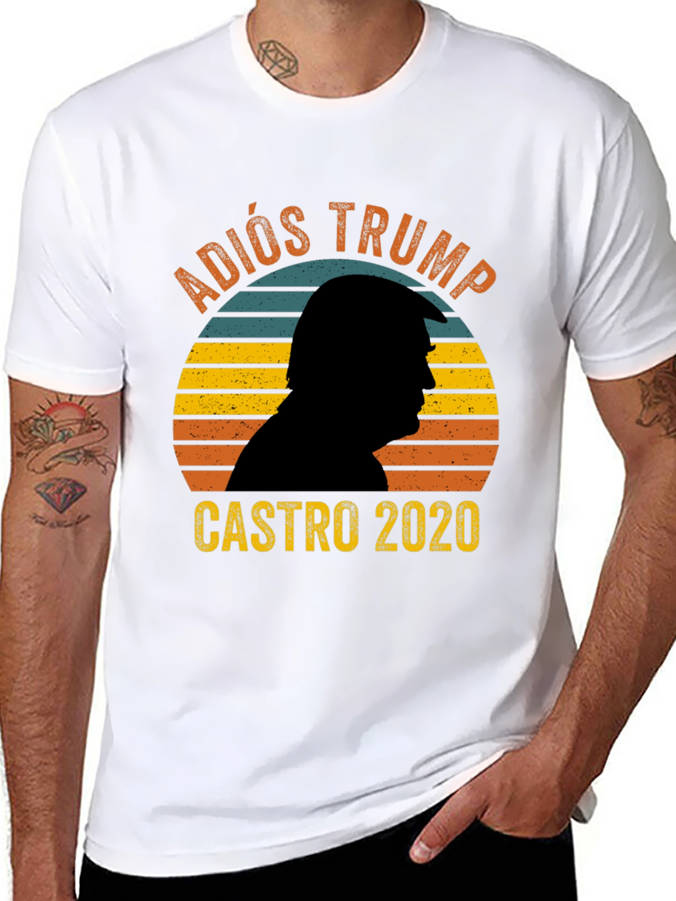 Adios Trump Castro 2020 Graphic Tee