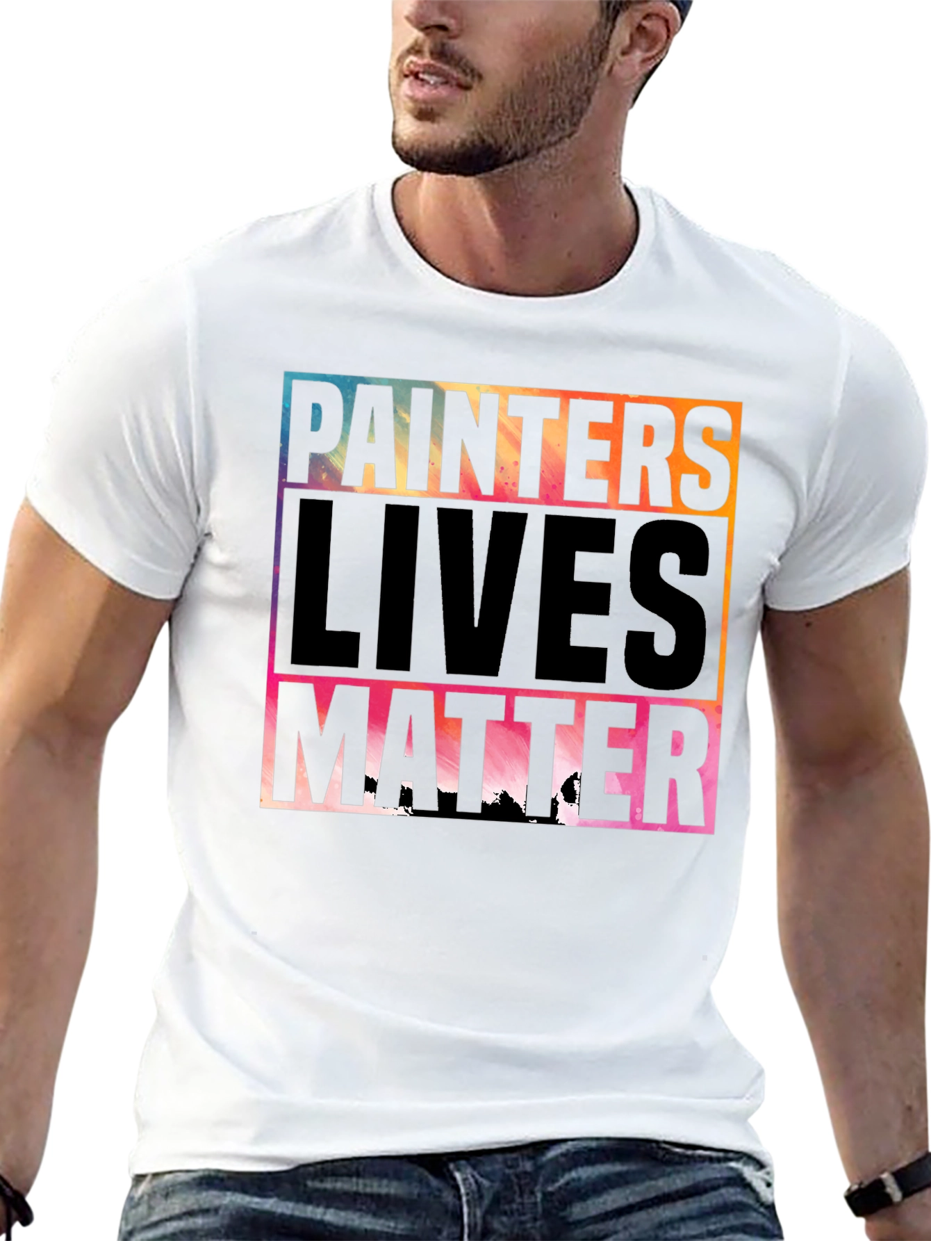 Painters Lives Matter Graphic T-Shirt