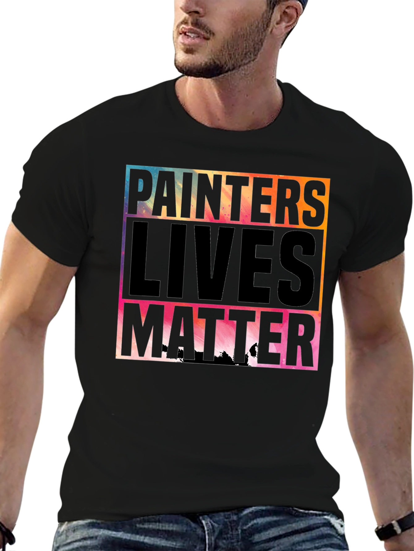 Painters Lives Matter Graphic T-Shirt